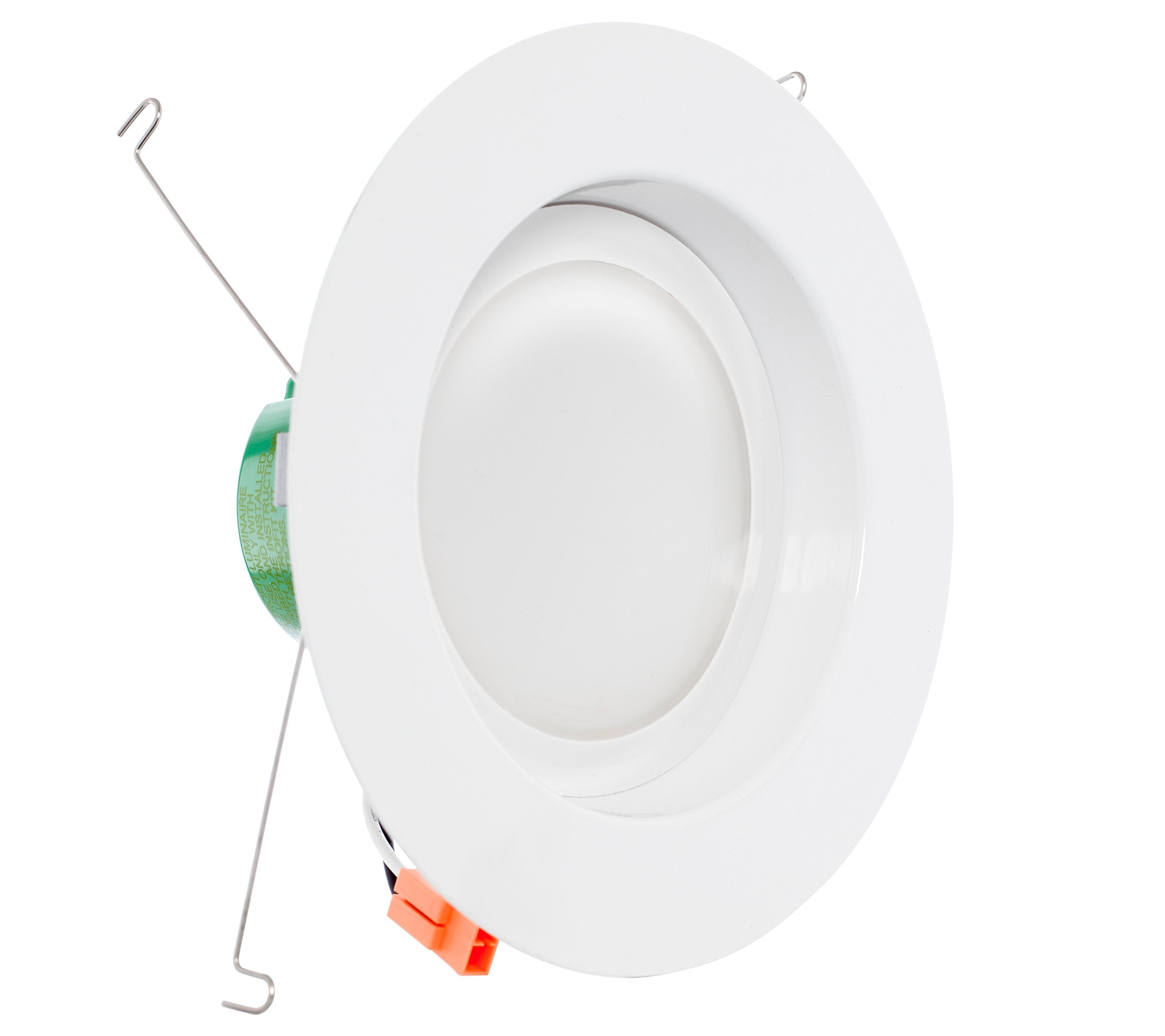 Westgate 19W Recessed Lighting Kit Dimmable LED Retrofit Downlight 6in 1 Pack 3500K Neutral White Model RDL6-35K-WP