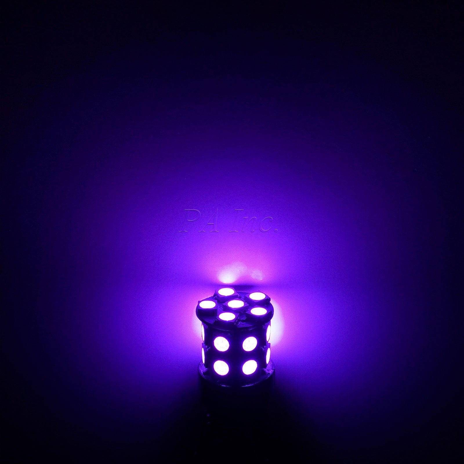 PA LED 20SMD Purple Auto Bulb 1156 Ba15s for Turn Signal & Tail Light, Model 20MCP-19ANF-N0