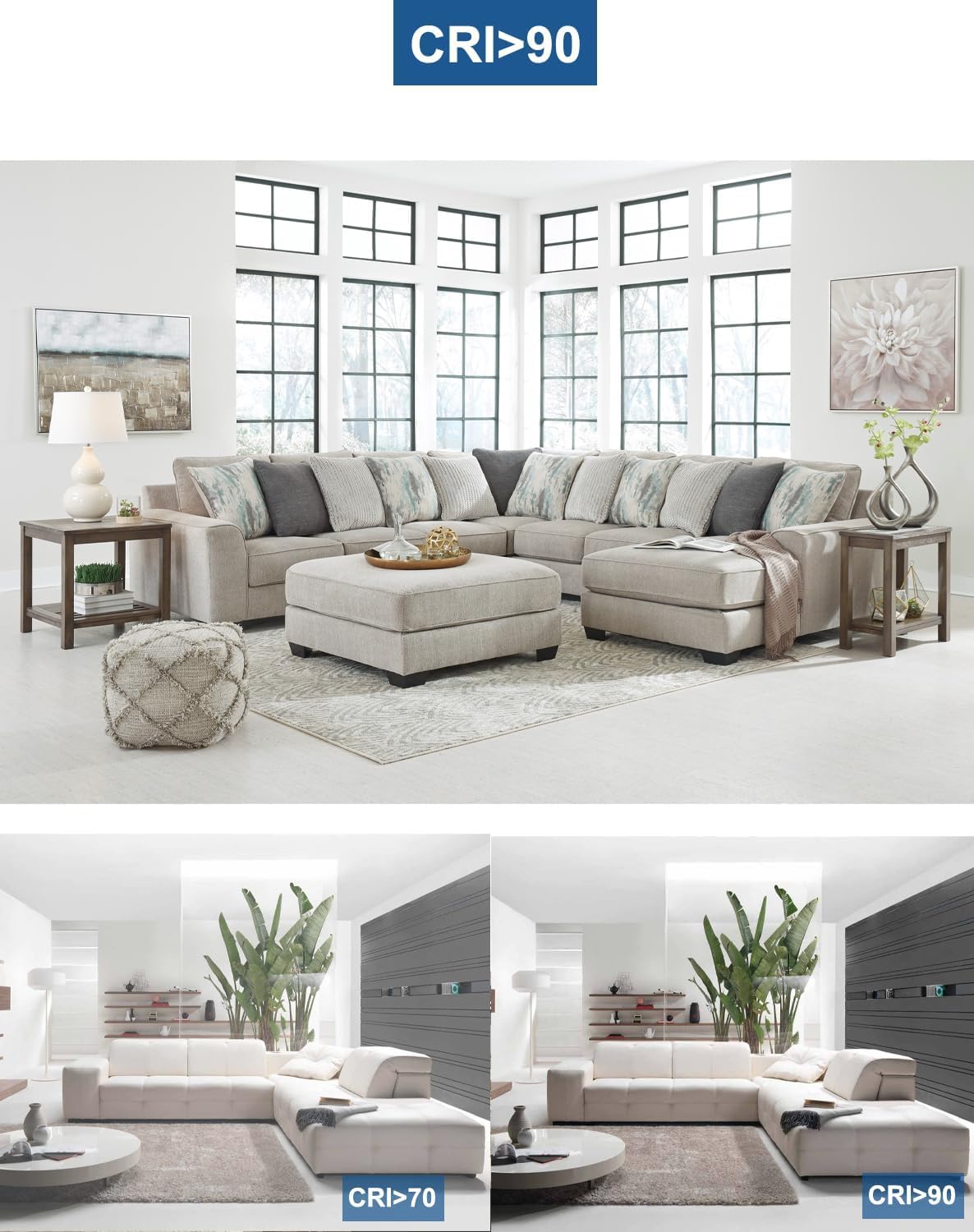 20Pack 6 Inch Ultra-Thin Led Recessed Ceiling Light With Junction Box, 6000K-Daylight Can Lights, 12W 110W Eqv, Recessed Lightin