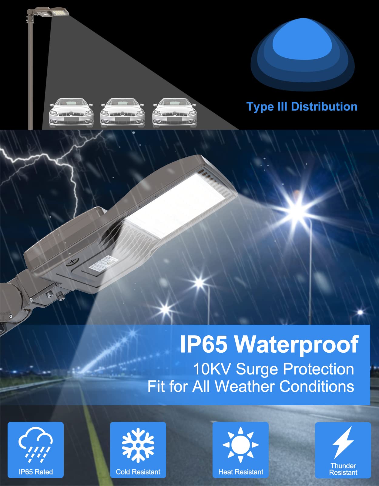 Kukuppo 200W Led Parking Lot Light  Dlc Ul Listed Industrial Grade Led Shoebox Parking Pole Light 30 000Lm 5000K Ip65 Waterproof Outdoor Commercial Area Lighting With Slip Fitter Ac100-277V