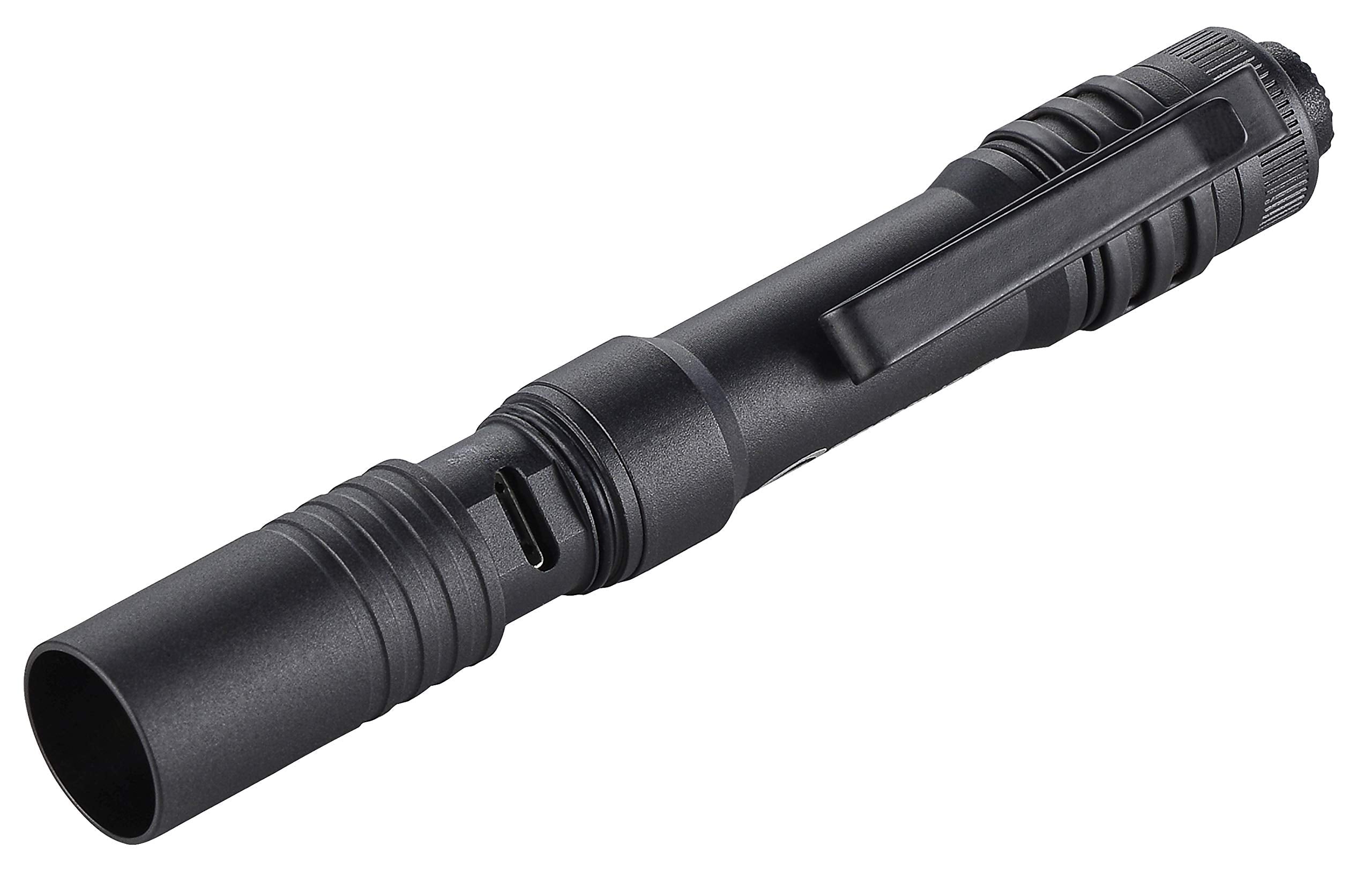 Streamlight 66604 Microstream 250-Lumen Edc Ultra-Compact Flashlight With Usb Rechargeable Battery, Box, Black