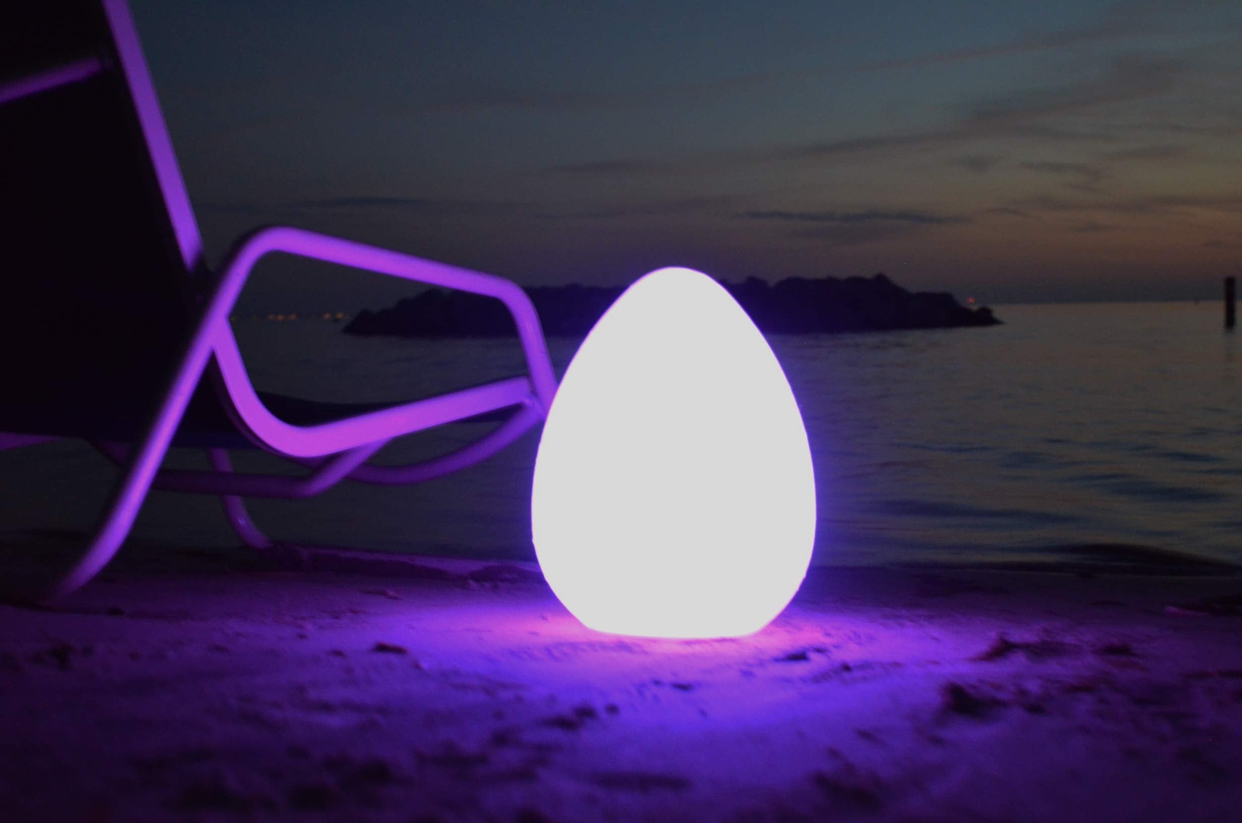 Main Access 131776 color changing LED Light - genesis Egg (waterproof-floating)