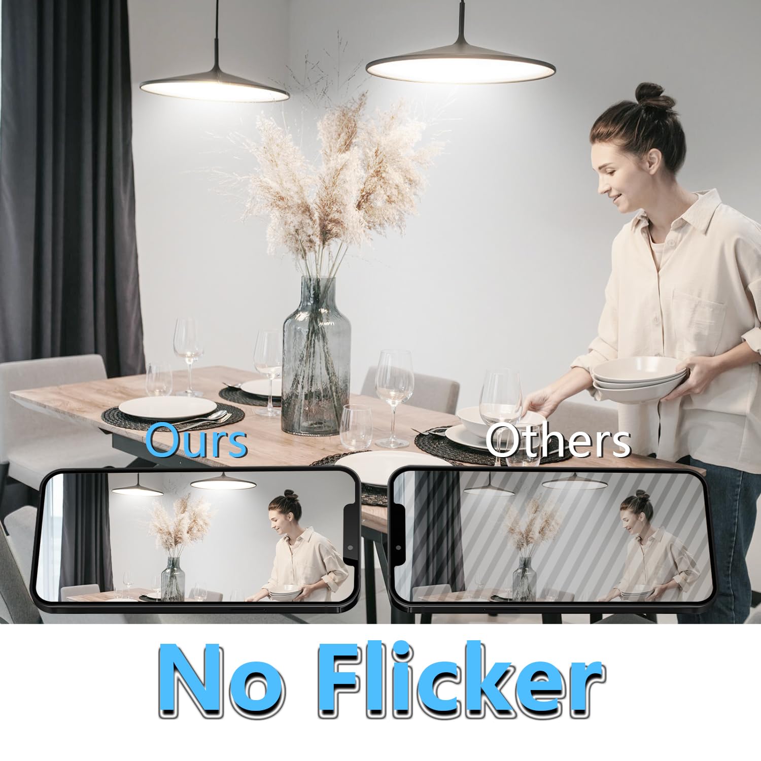 Daybetter 6 Pack Vintage Led Edison Bulbs, E26 Led Bulb 60W Equivalent, Dimmable Led Light Bulbs, High Brightness 800 Lm Daylight White 5000K, St58 Antique Filament Bulbs, Clear Glass Style For Home