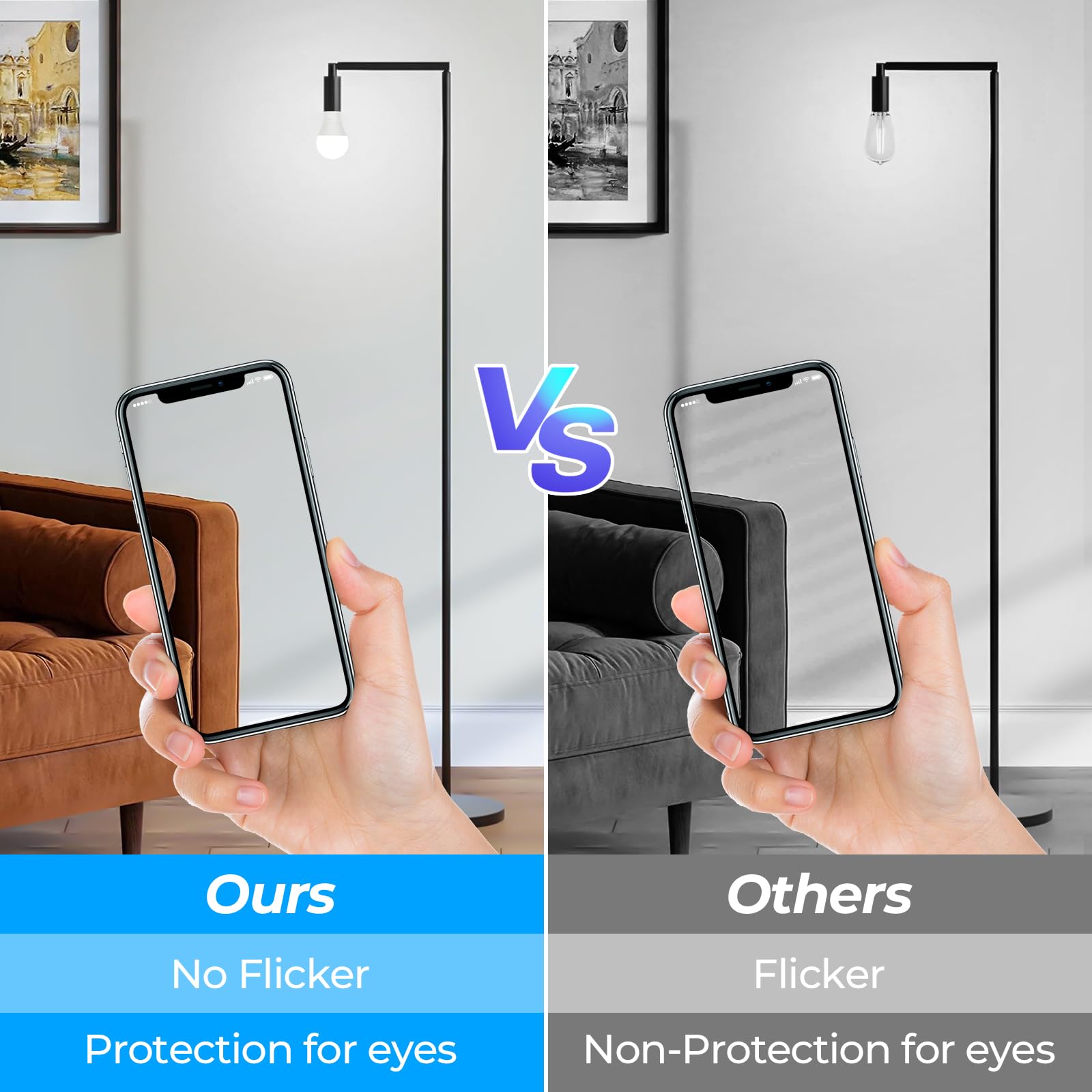 12-Pack A19 Led Light Bulbs, 100W Equivalent Bulbs, 13W 5000K Daylight White Led Bulbs With Standard E26 Medium Base, Super Bright 1500 Lumens, Cri85+, No Flicker Non-Dimmable Bulbs For Lamp