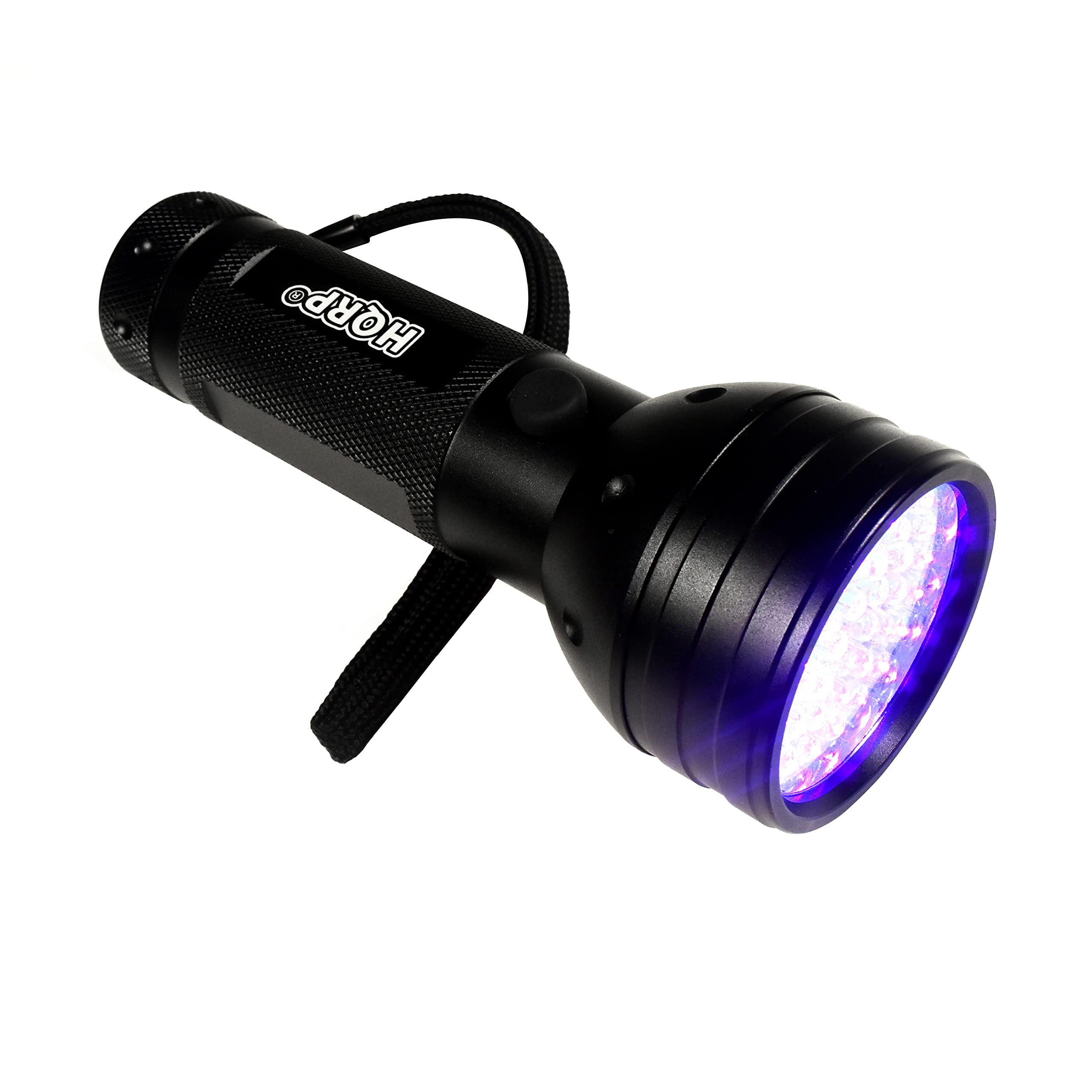HQRP 390 nM 51 LED Flashlight Blacklight for Hotel Room Inspection, Saliva Sperm Identification, Pet Urine Detection, Scorpion H
