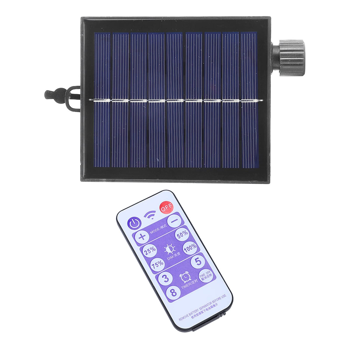 String Power Sali Con Diydeg Solar Panel Replacement, Waterproof Adjustable String Light Con ...
