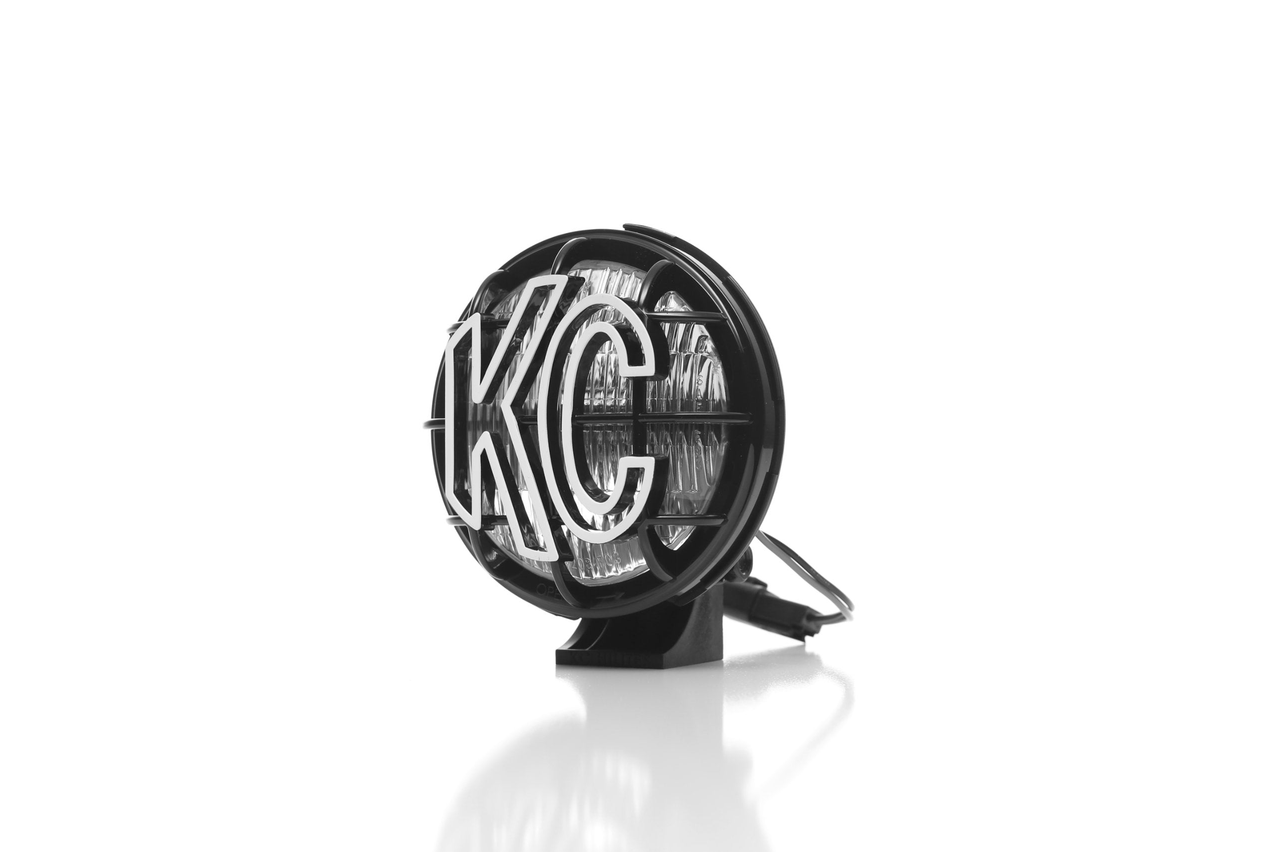 Kc Hilites 452 Apollo Pro 5"" 55W Fog Light With Integrated Stone Guard - Pair Pack System, White Light Output