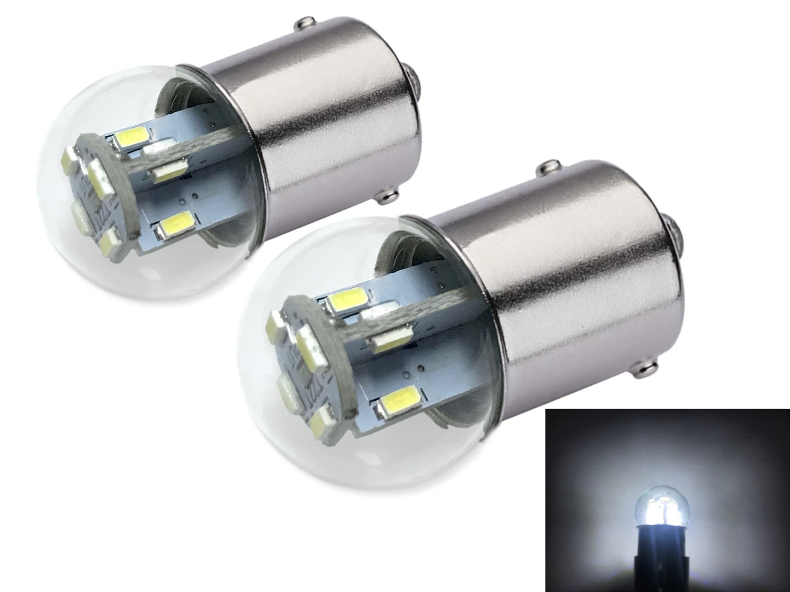 #89 Miniature Bulb Led Replacement | 12/14Vdc | Dimmable | Replaces #67, 69, 89, 9421777, 98, 1247, 441067-1, 97, 631, 89Ll, 115