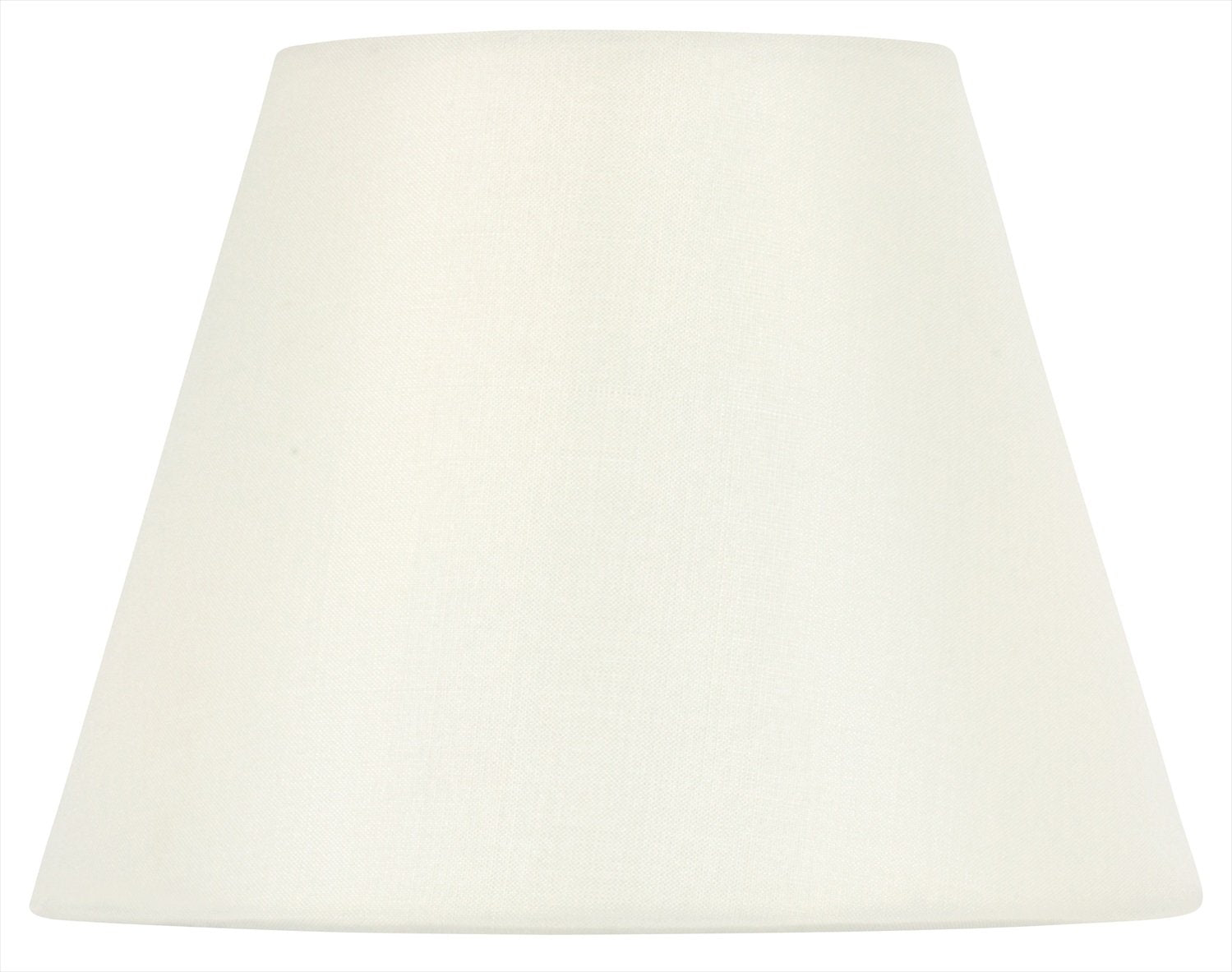 Upgradelights White Silk Empire Clip On Chandelier Lampshades (Set Of 6) 3.5X6X4.5