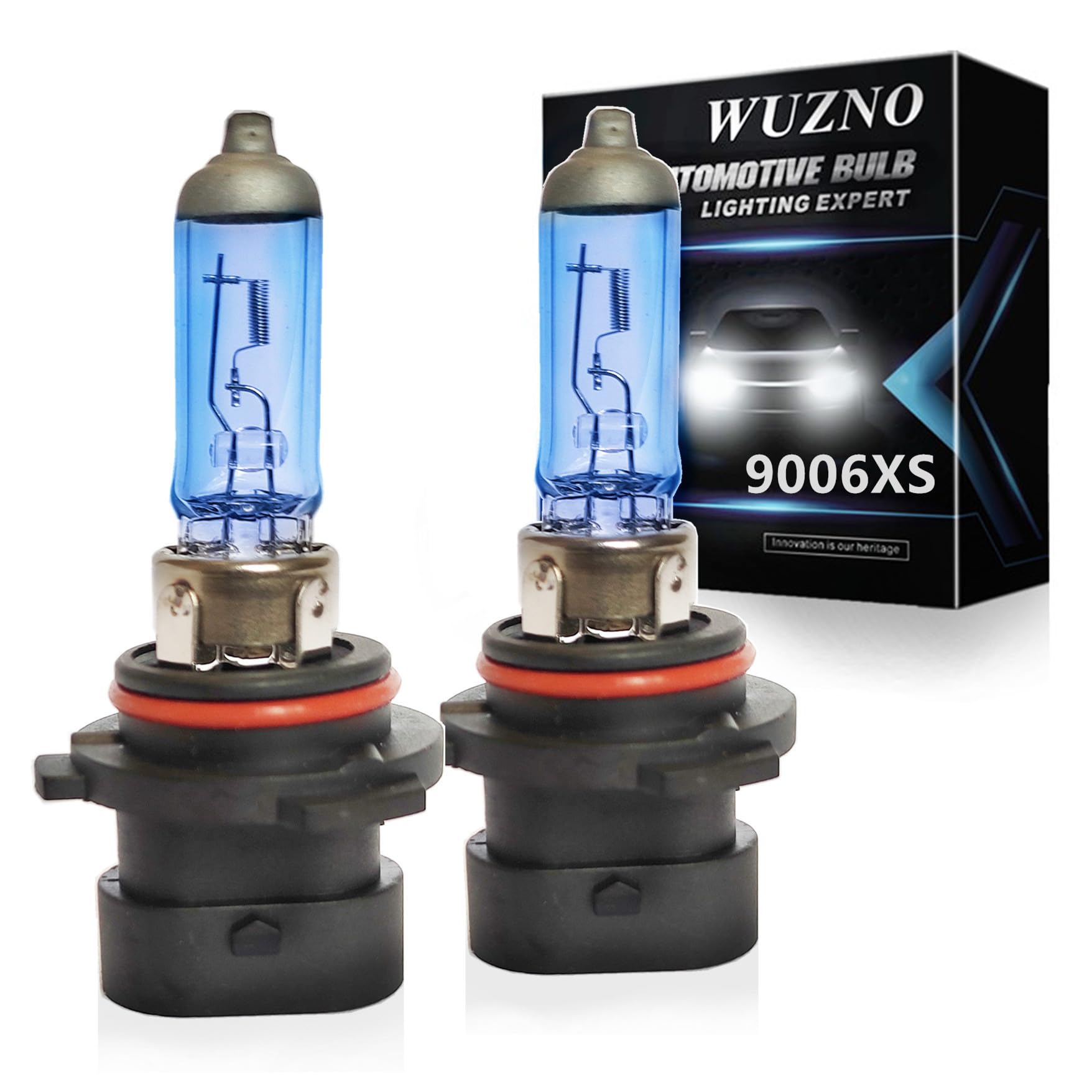 9006XS Halogen Headlight Bulb 12V 51W White 5000k Light Bulbs Headlamp Super Bright 9006xs