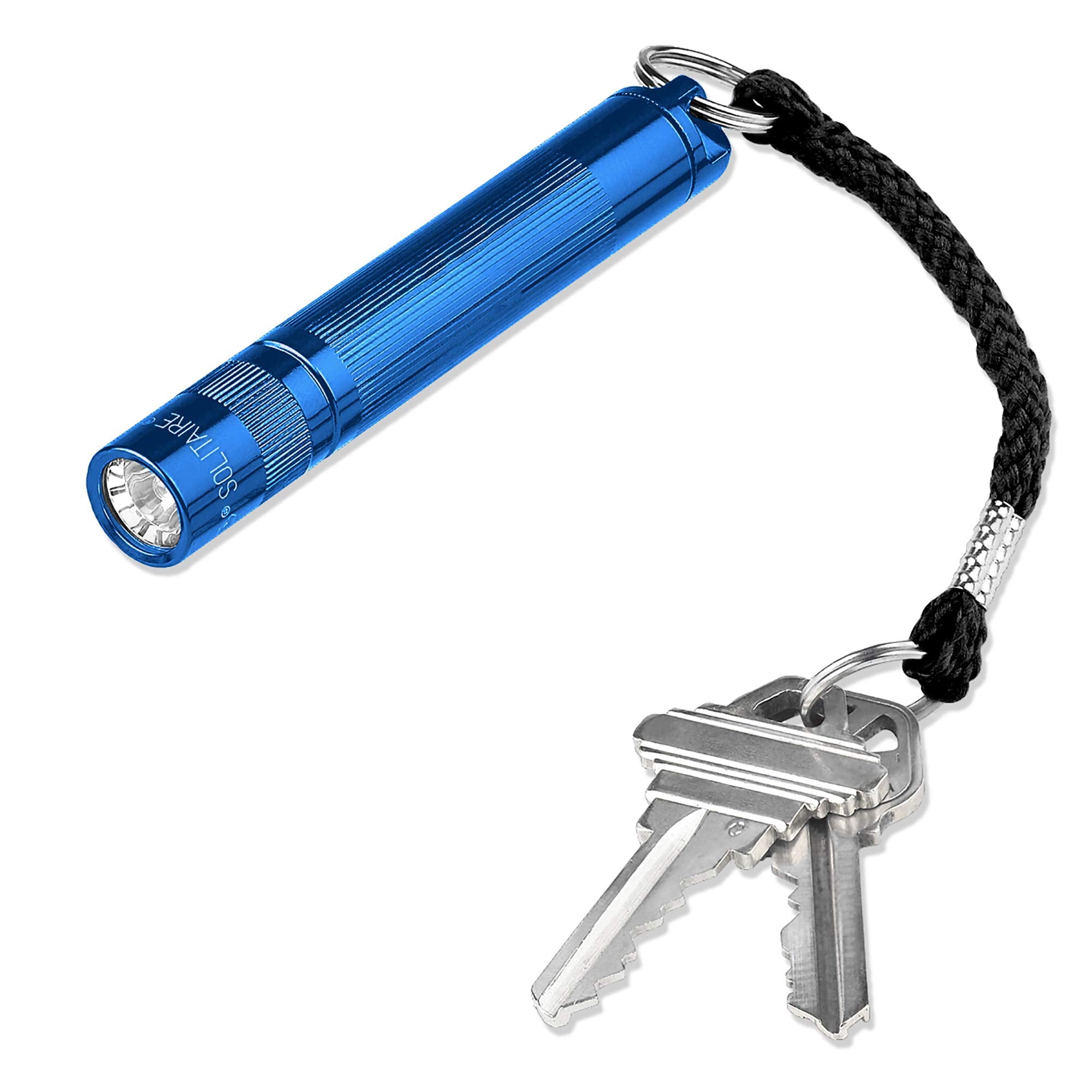 Maglite Solitaire Incandescent 1-Cell Aaa Flashlight In Presentation Box Blue