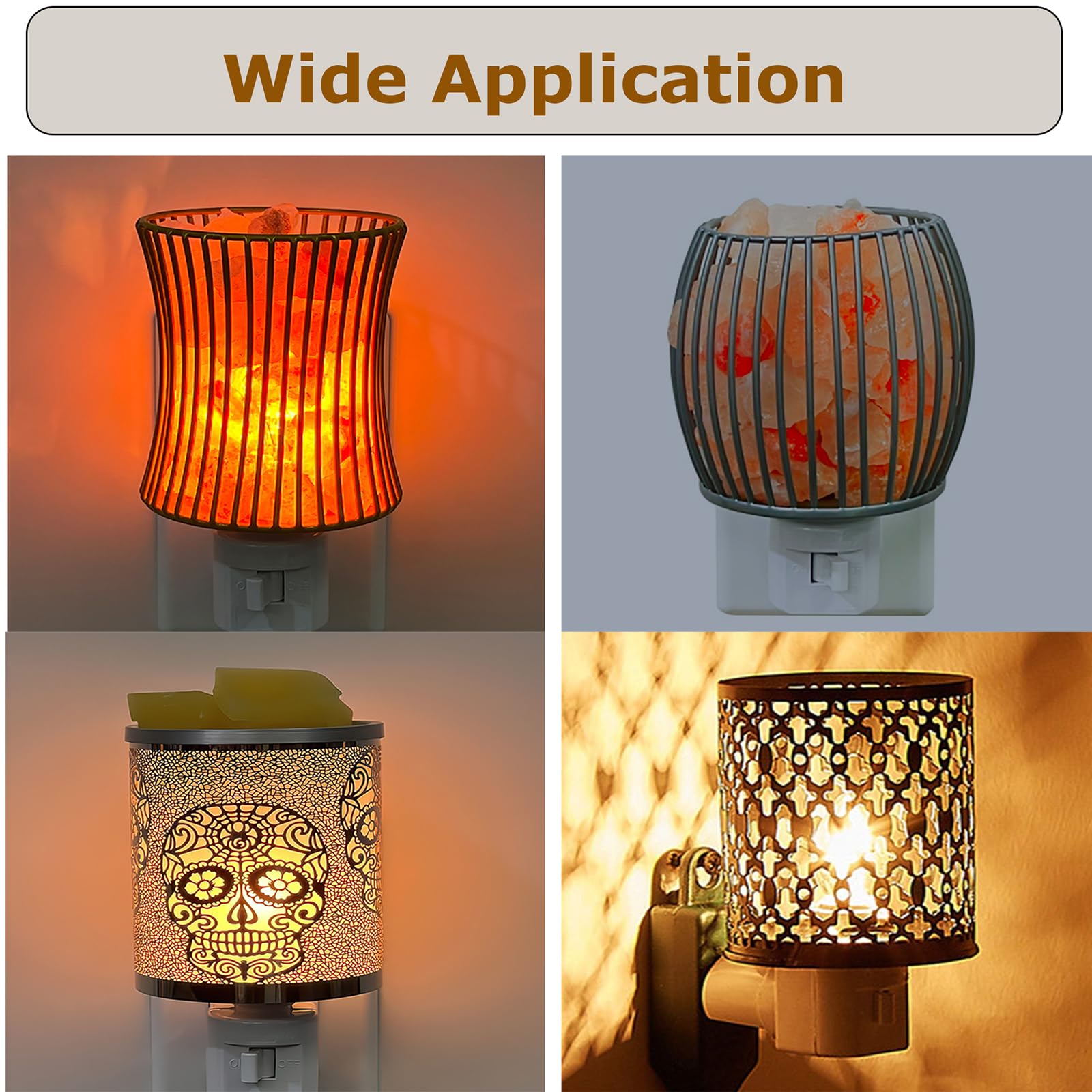 TWDRTDD Adjustable E12 Plug-in Night Light with On/Off Switch, White, for Decorative Lighting