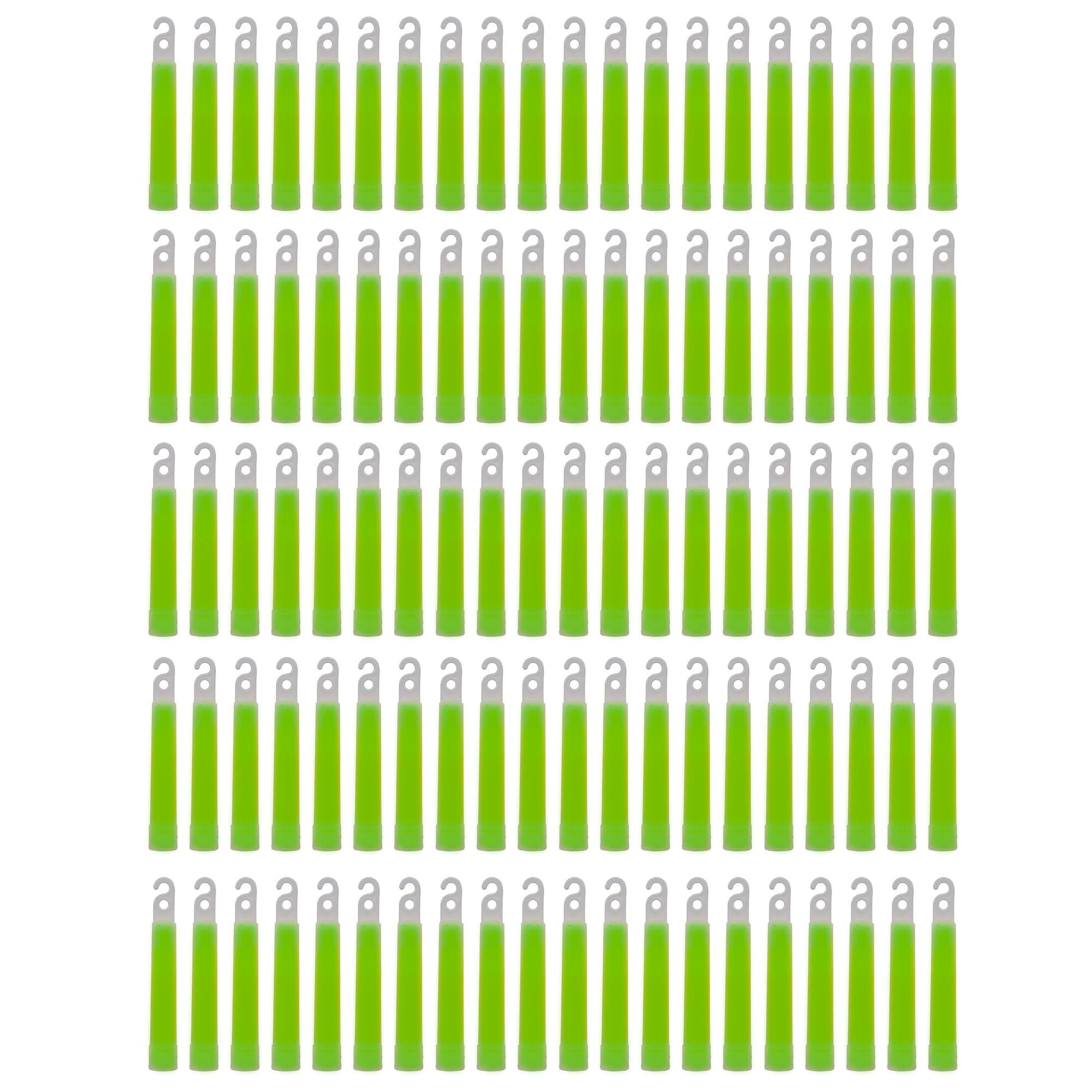 Cyalume Chemlight Light Stick, Military Grade, Green, 4 Inch, 100 Pack, 6 Hour Duration, Model 9-74780