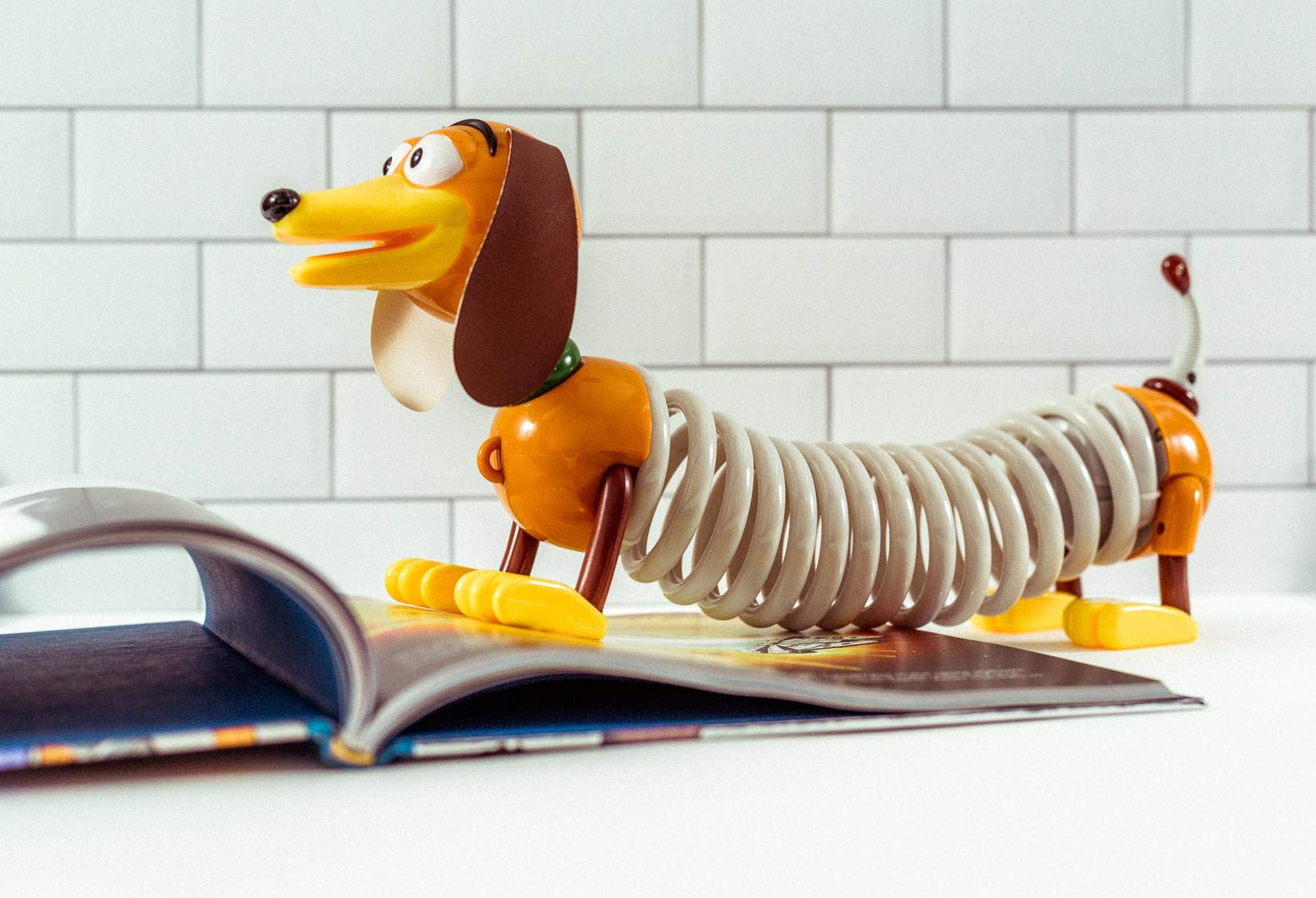Ukonic Disney Pixar Toy Story Slinky Dog Mood Light | RGB LED | 12" | Multi-colored Plastic Collectible Lamp