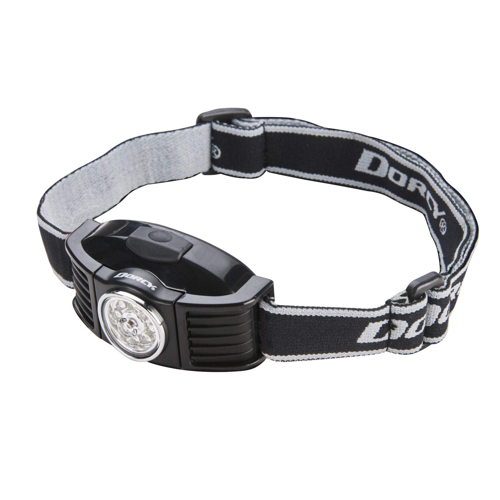 Dorcy 100-Lumen Weather Resistant Adjustable Led Headlight With Adjustable Head Strap, Black And Blue (41-2093)