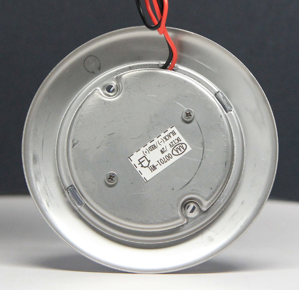 Marine Boat Bright 3.7&quot; D Round Ceiling Light Water Dust Proof Samsung Led Bulbs