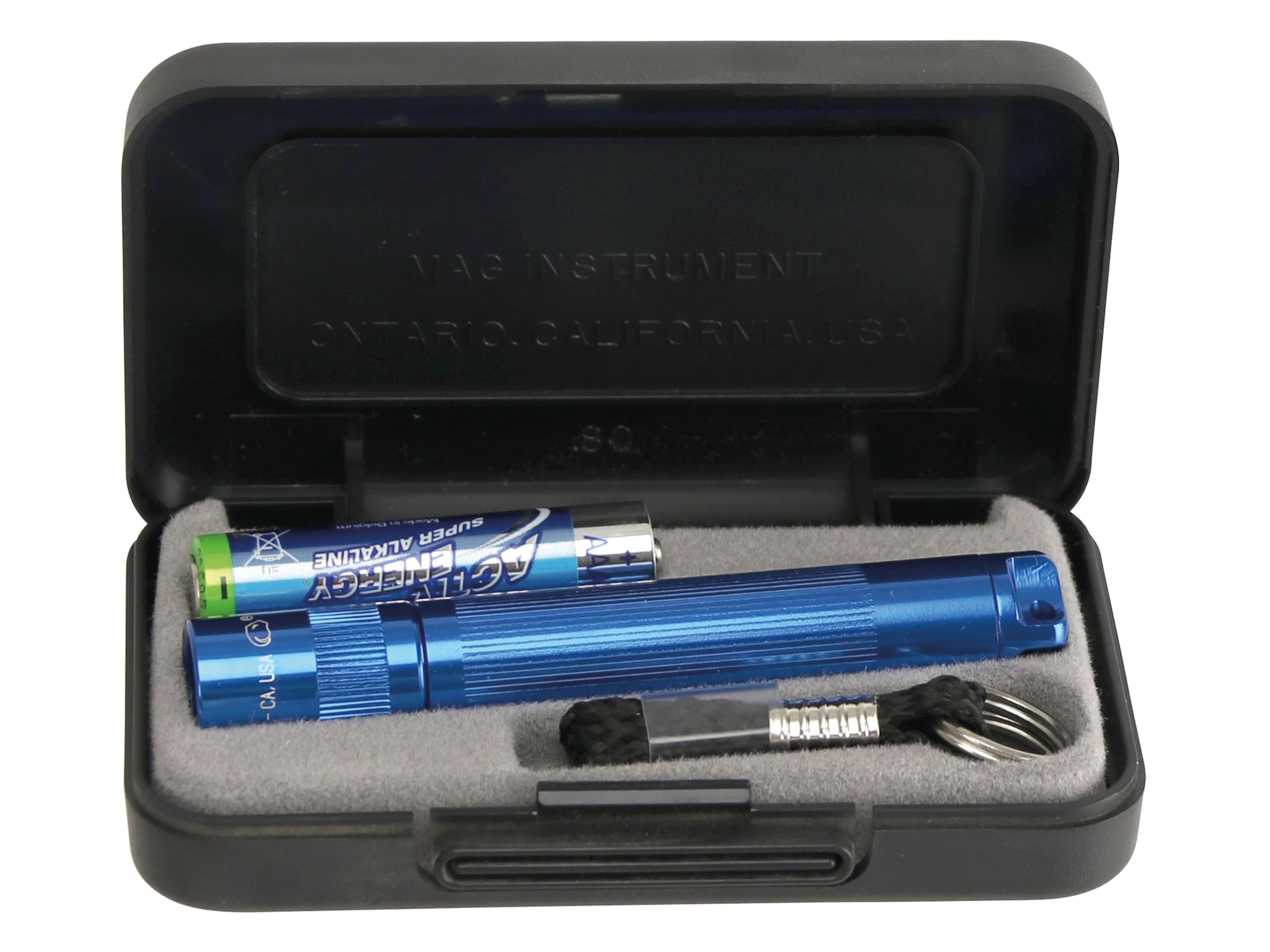 Maglite Solitaire Aaa Flashlight Presentation Box, Blue