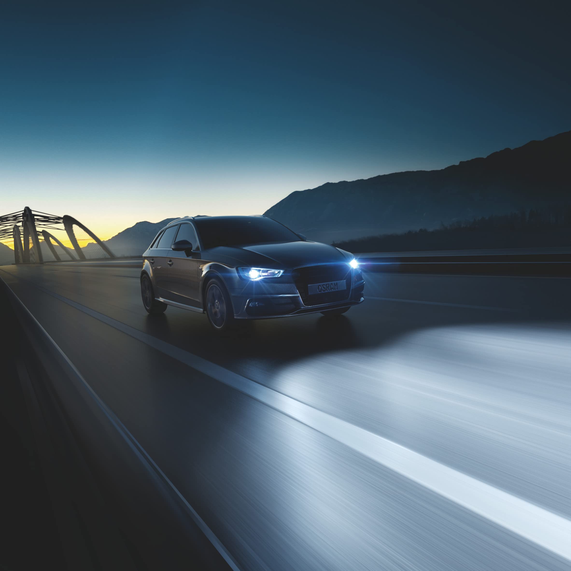 Osram XENARC Cool Blue Intense D3S, +150% more brightness, up to 6,200K, xenon headlight lamp, LED look, hanging folding box (2