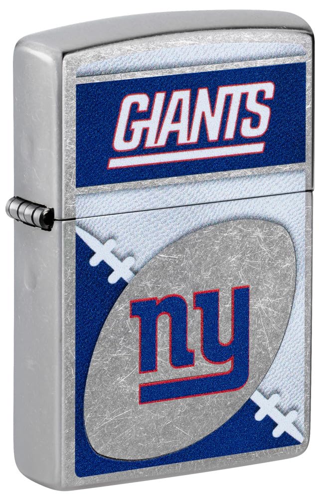 Zippo Nfl New York Giants Street Chrome Pocket Lighter