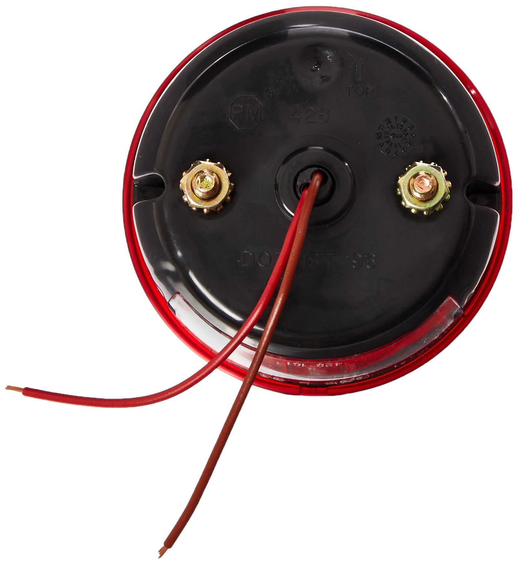 Peterson Manufacturing V428 Stop Light, Plastic, Red, No Size