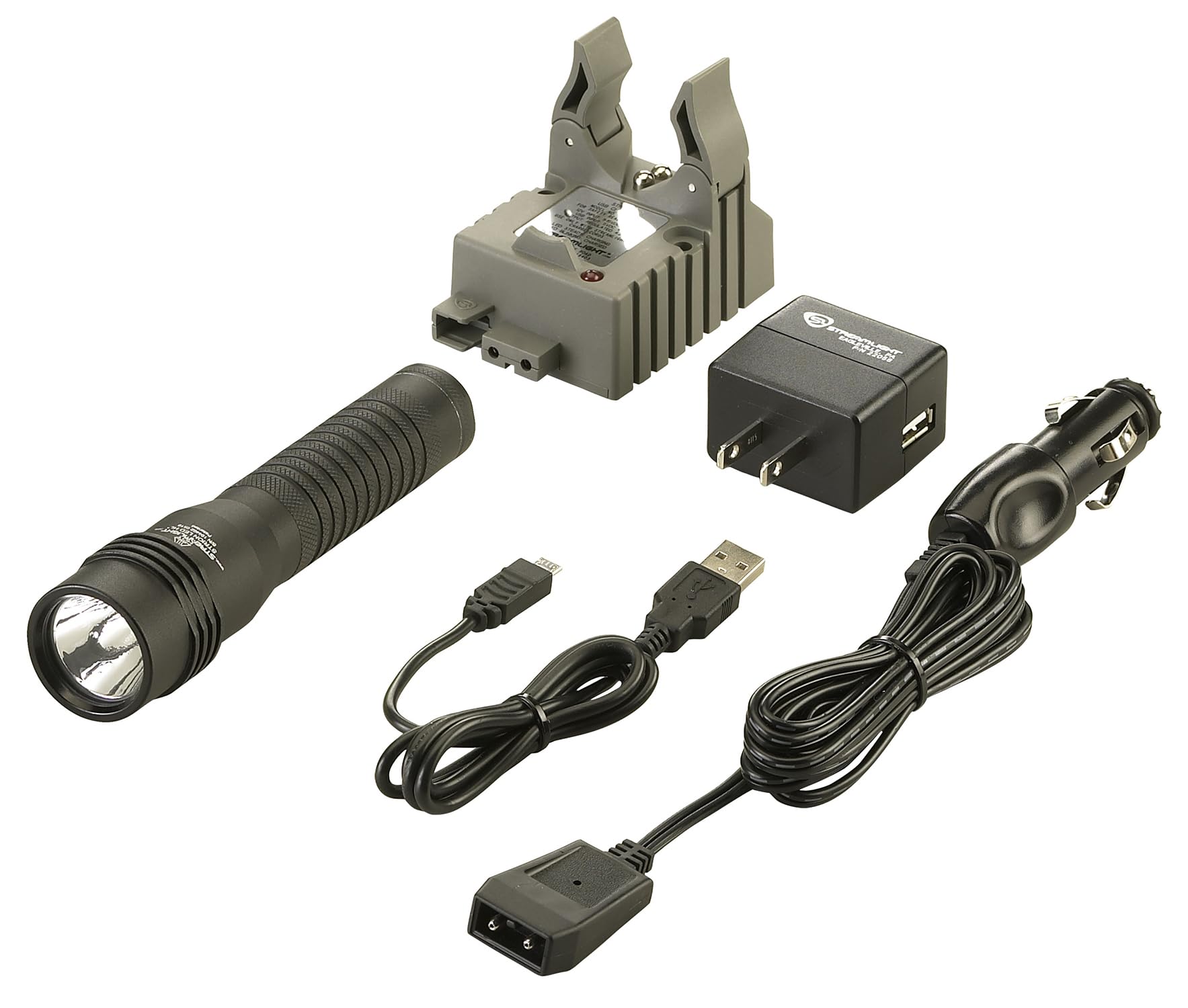 Streamlight 74751 Strion Led Hl 615-Lumen Rechargeable Professional Flashlight With 120V Ac/12V Dc Charger And 1 Charger Holder,