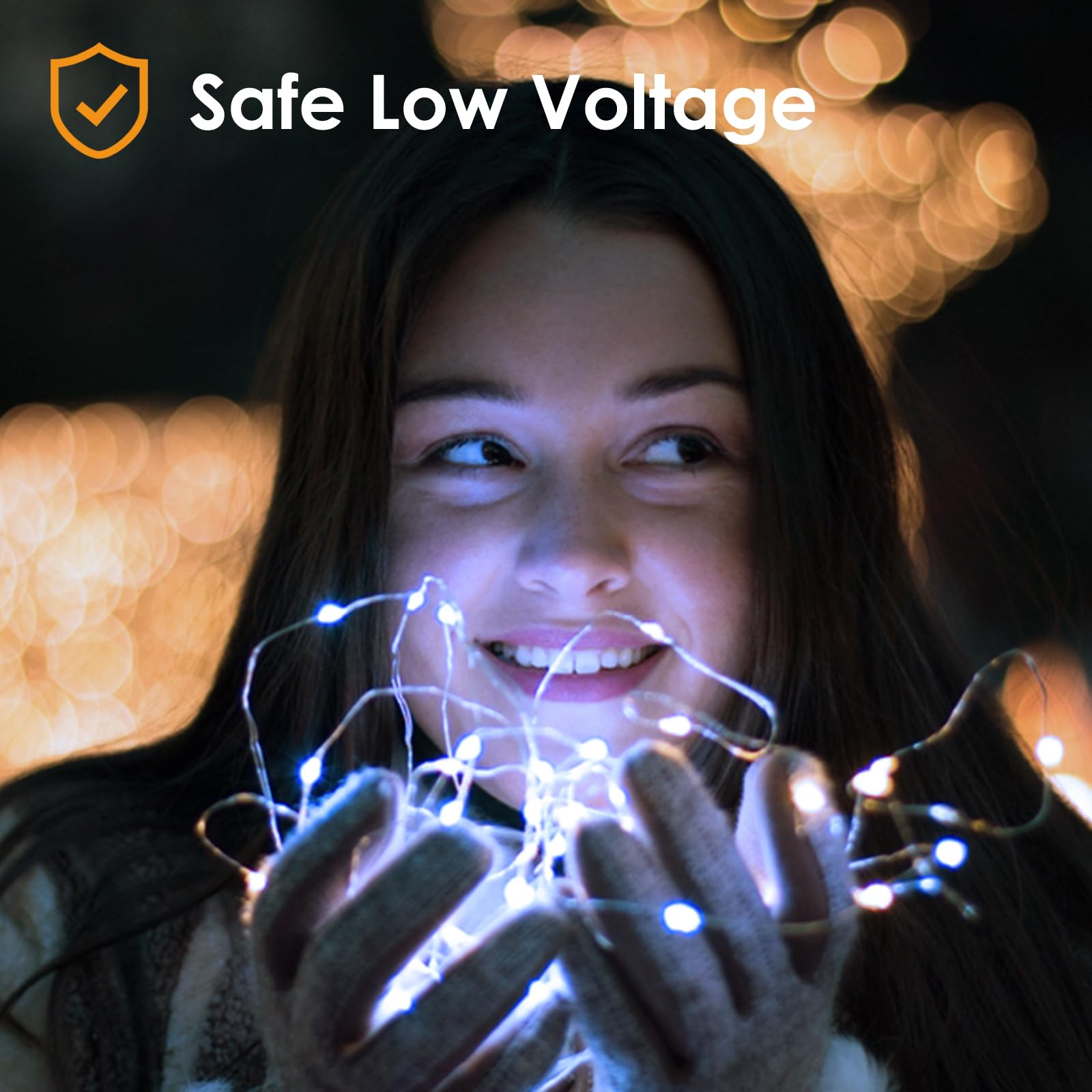 Kolpop 10 Pack Fairy Lights Battery Operated With Timer, 50 Led Mini String Light Battery Powered, Cool White Tiny Christmas Lights For Indoor Wedding Bedroom Party Decorations