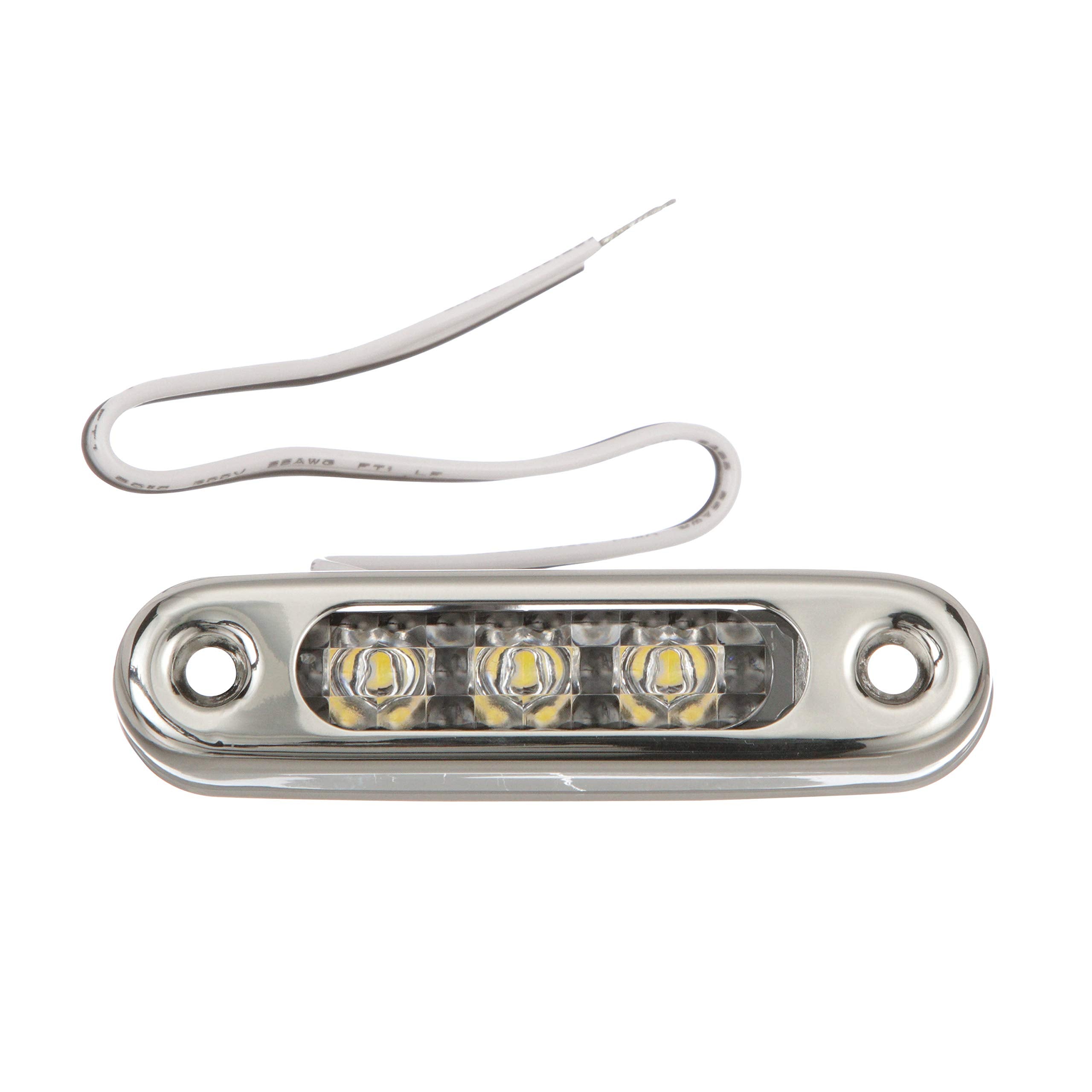 Attwood 6343Ss7 Led Underwater Lights, 3-Inch Series, White Light, Stainless Steel Housing, 1.5 Watts At 12-Volt Dc