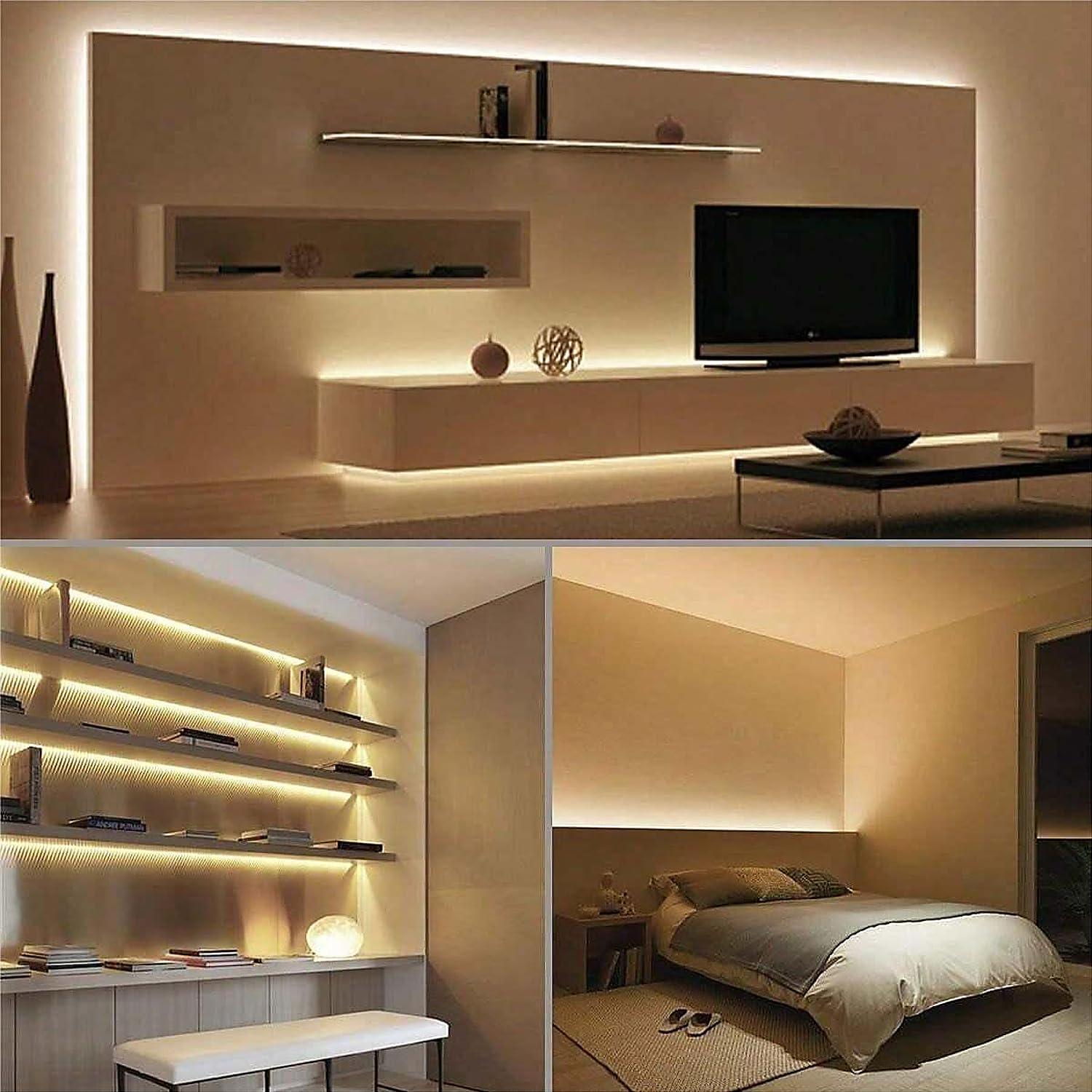 Zslaifu Cob Led Strip Light 24V  16.4Ft Touch Dimmable Led Light Strip  High Density Flexible Warm Tape Lights  Cri90+ Led Lighting For Backlighting For Tv  Bedroom  Cabinet  Indoor Decor