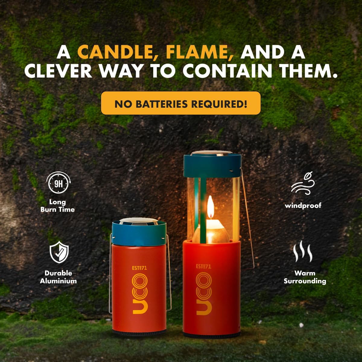 UCO Candle Lantern Value Pack, Original Size, Powder Coated
