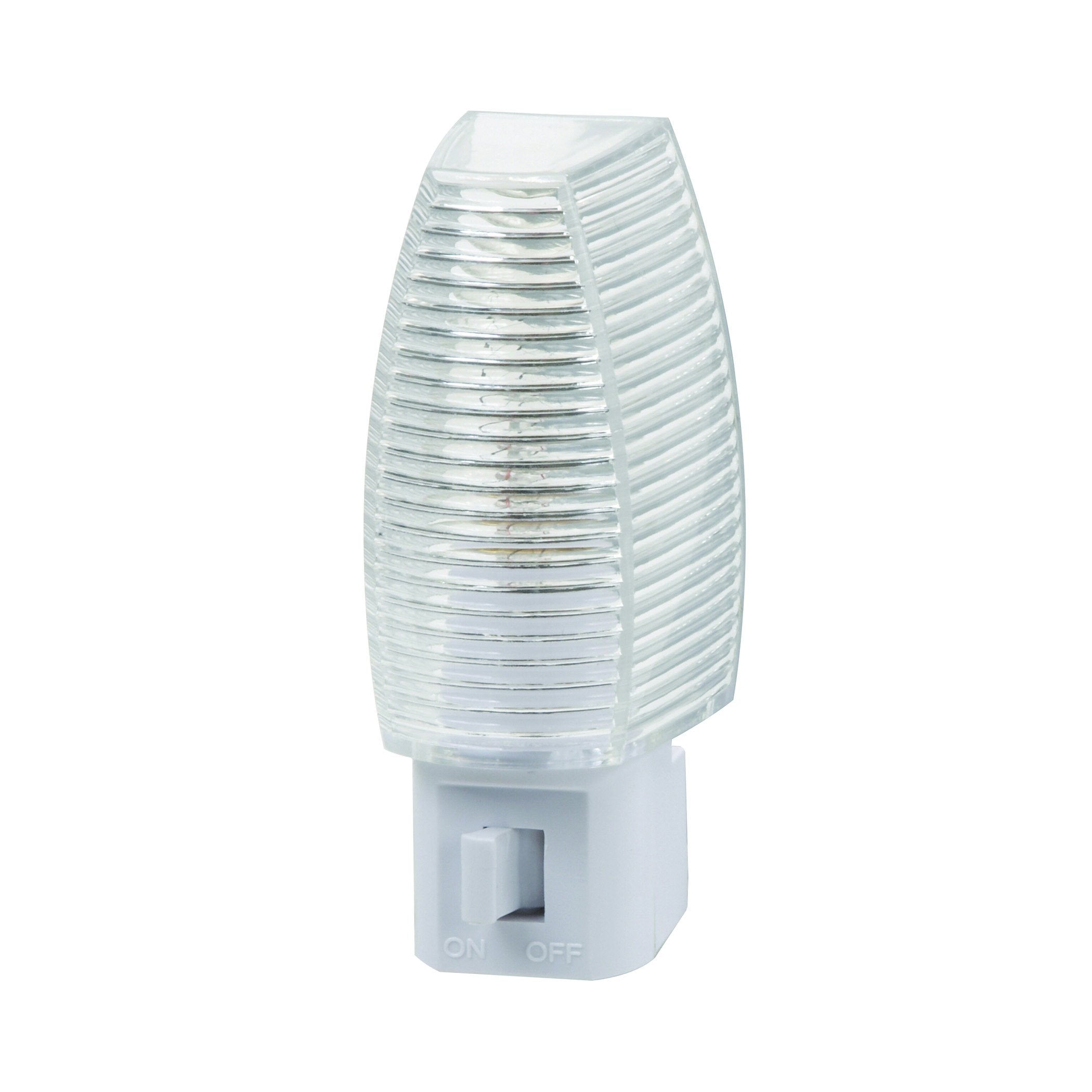 Westek 71053 Faceted Manual On/Off Night Lite, White