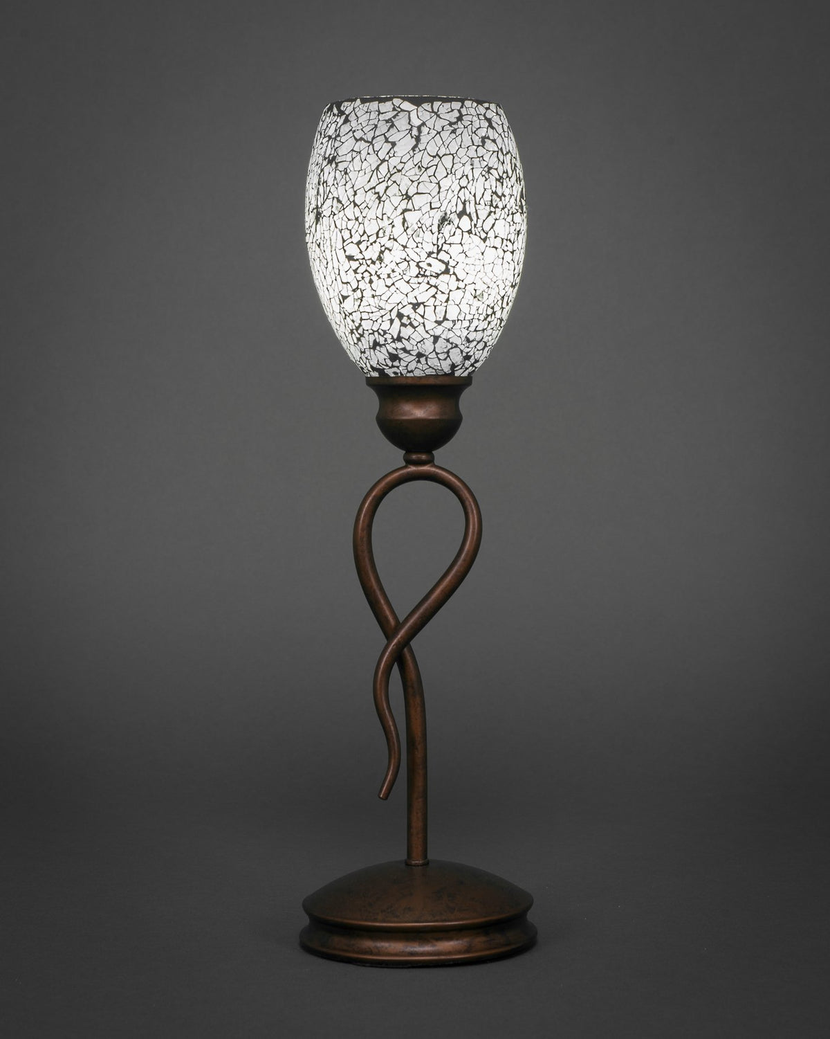 Toltec Lighting Leaf 1 Light Table Lamp In Bronze (35-Brz-4165)
