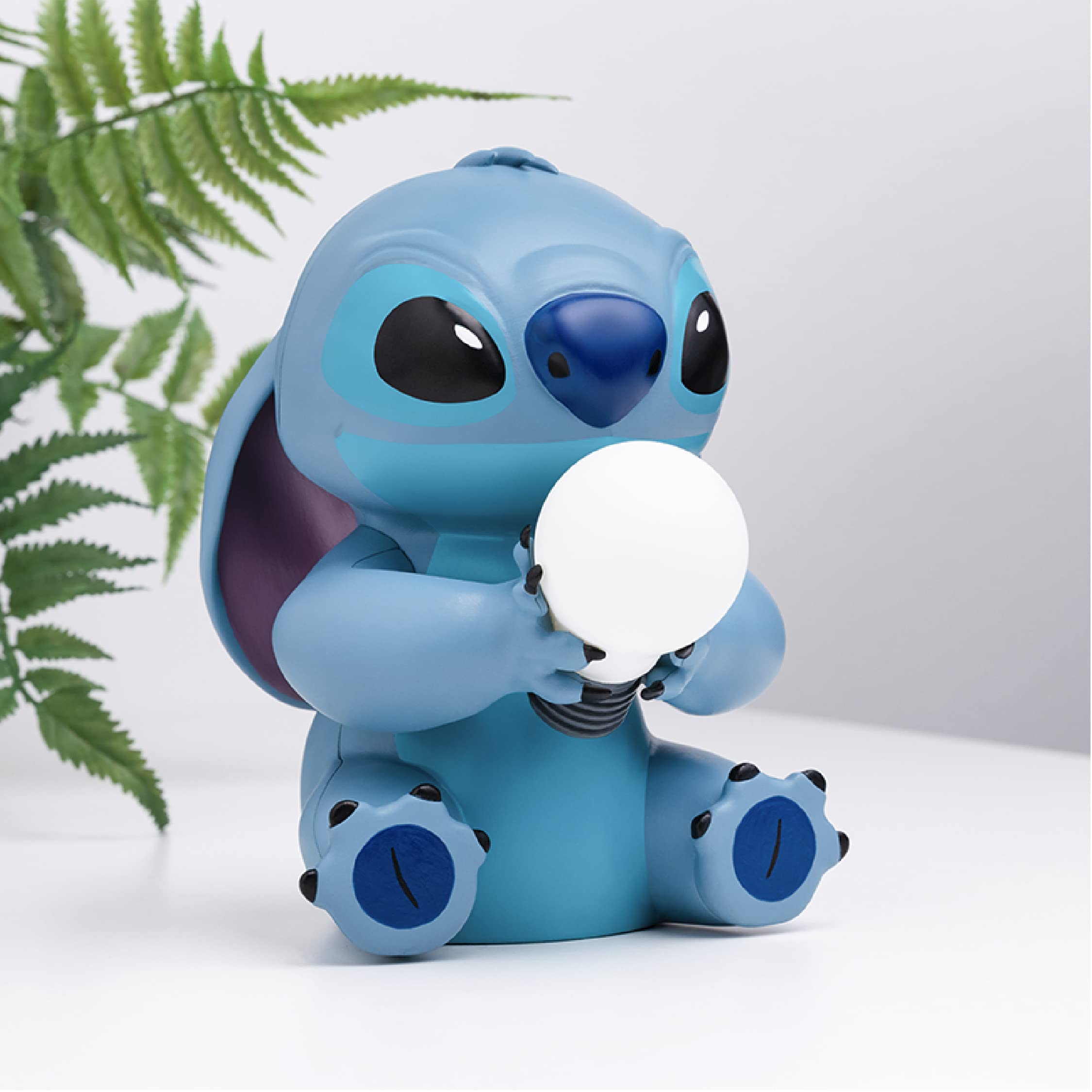 Paladone Lilo and Stitch Lamp - Blue Plastic Night Light, PP9652LS, Officially Licensed Disney Collectible for Bedroom Decor