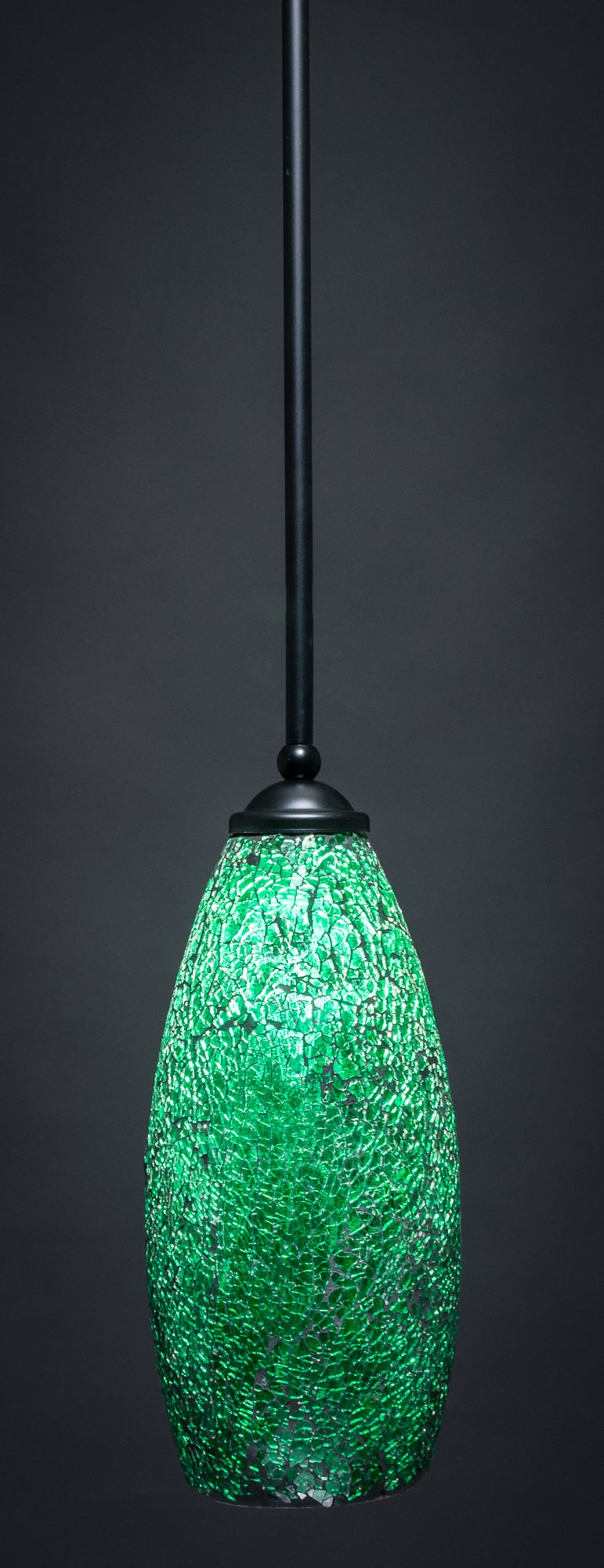 Zilo 1 Light Mini Pendant in Matte Black (560-MB-5067)