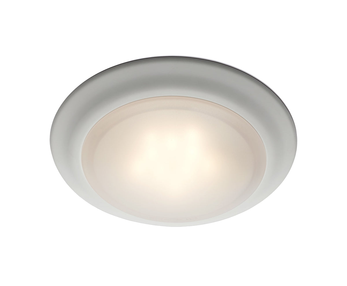 Trans Globe Lighting LED Flushmount, White Metal, 7.50 inches, Model T ...