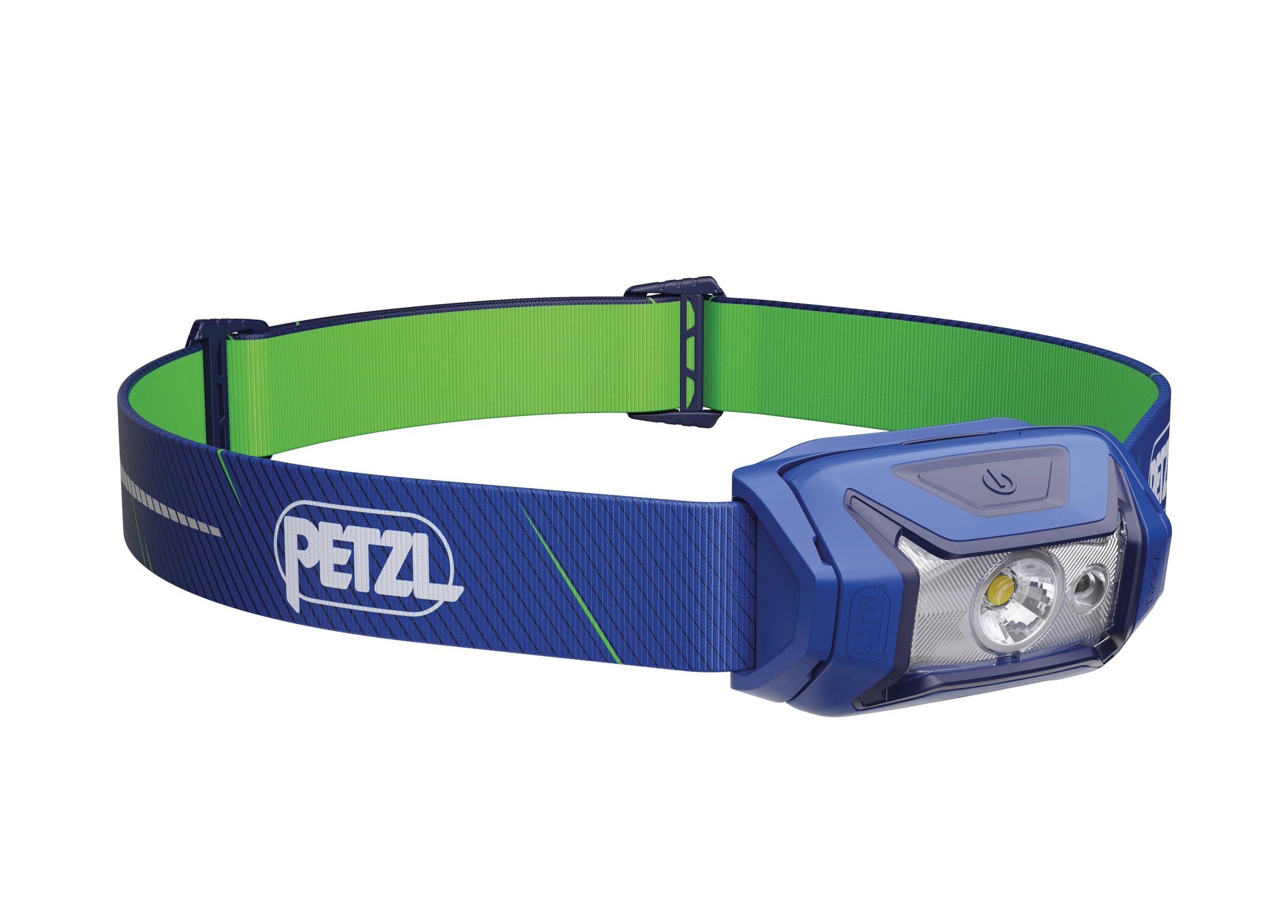 PETZL Tikka CORE Headlamp - Rechargeable, Compact 450 Lumen Light with Red Lighting, for Hiking, Climbing, and Camping - Blue
