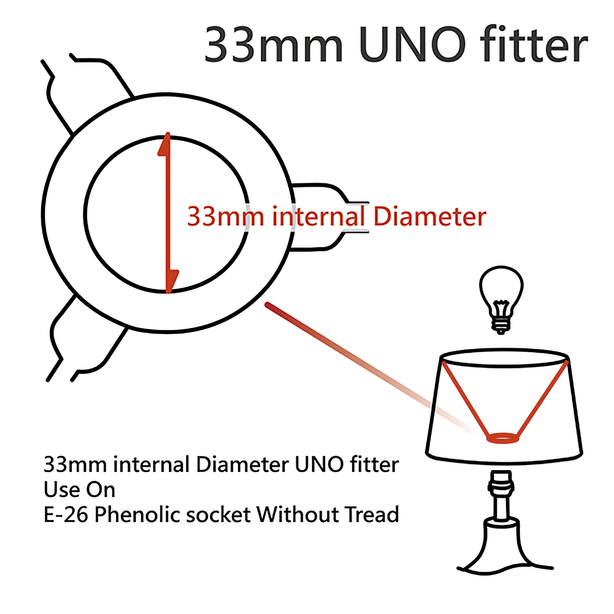 Aspen Creative Hardback Empire Lamp Shade, 9 Wide, Off-White, Model 58902, Paper Material