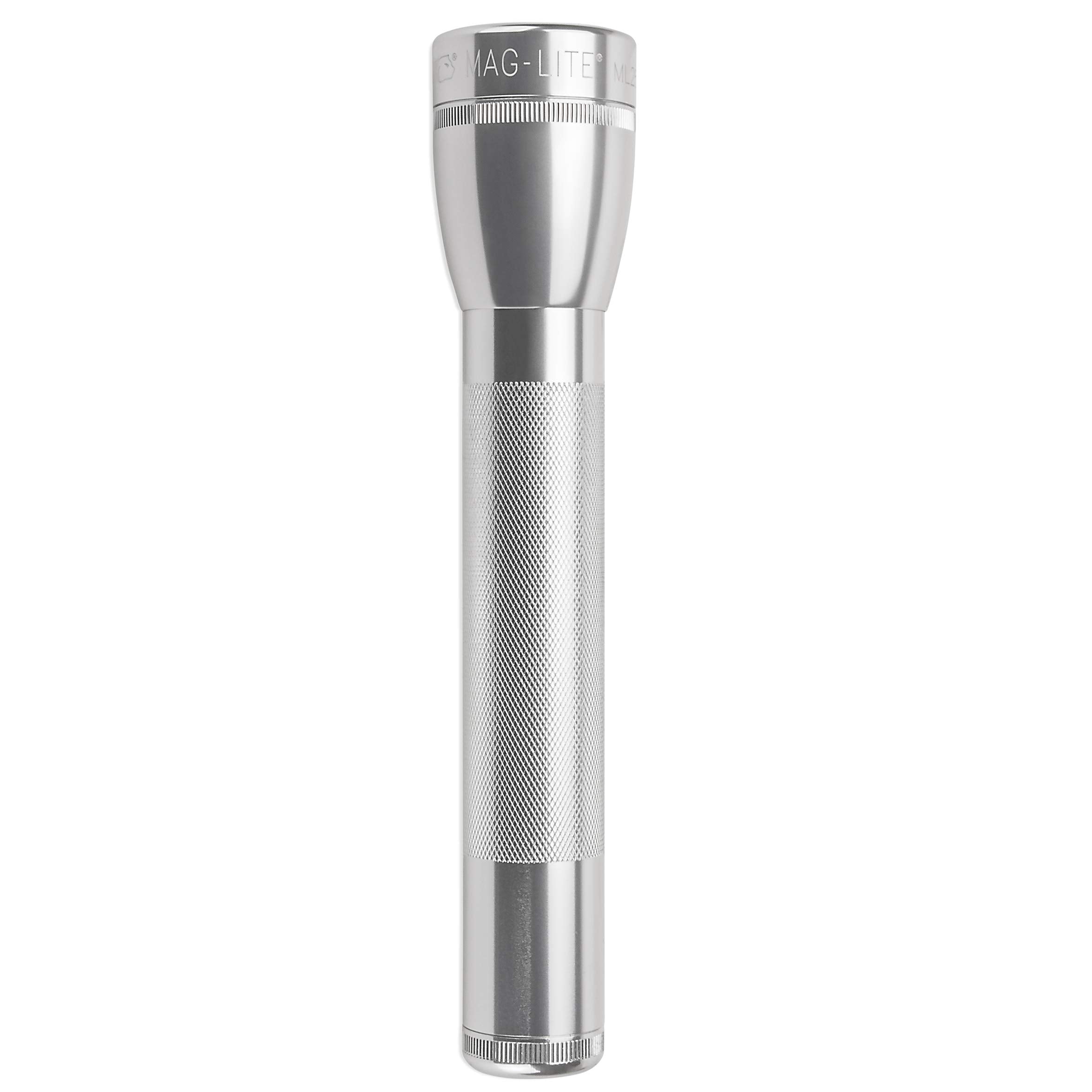 MagLite ML25LT LED Flashlight, 3-C Cell, Aluminum, Silver