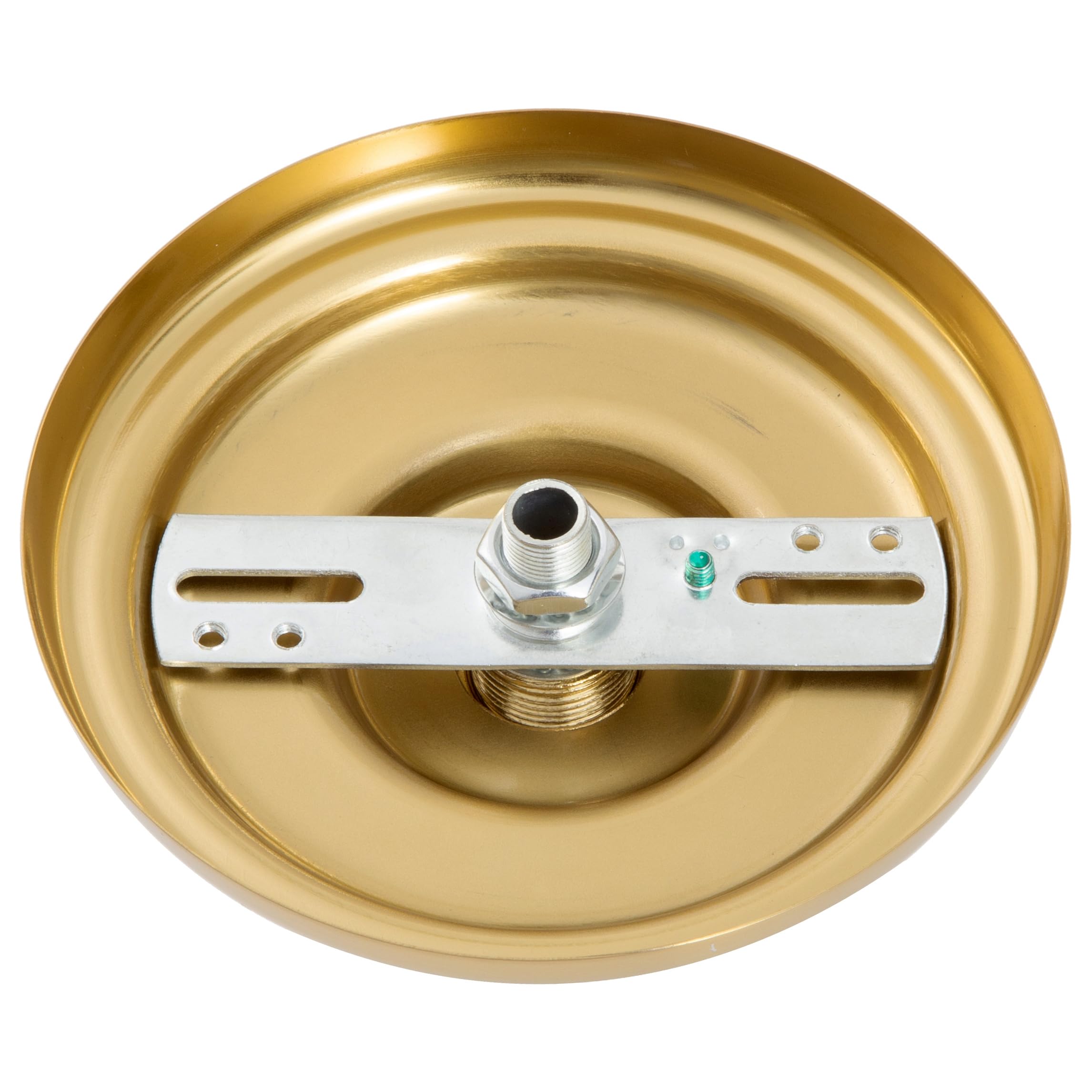 Mayomajo 2 Pack Of 5-5/16 Inches Light Canopy Kit  Heavy Duty Replacement Cover Plate With Mounting Hardware For Chandelier  Pendant Lighting & Swag Light (Brass  5-5/16 Inch Canopy)