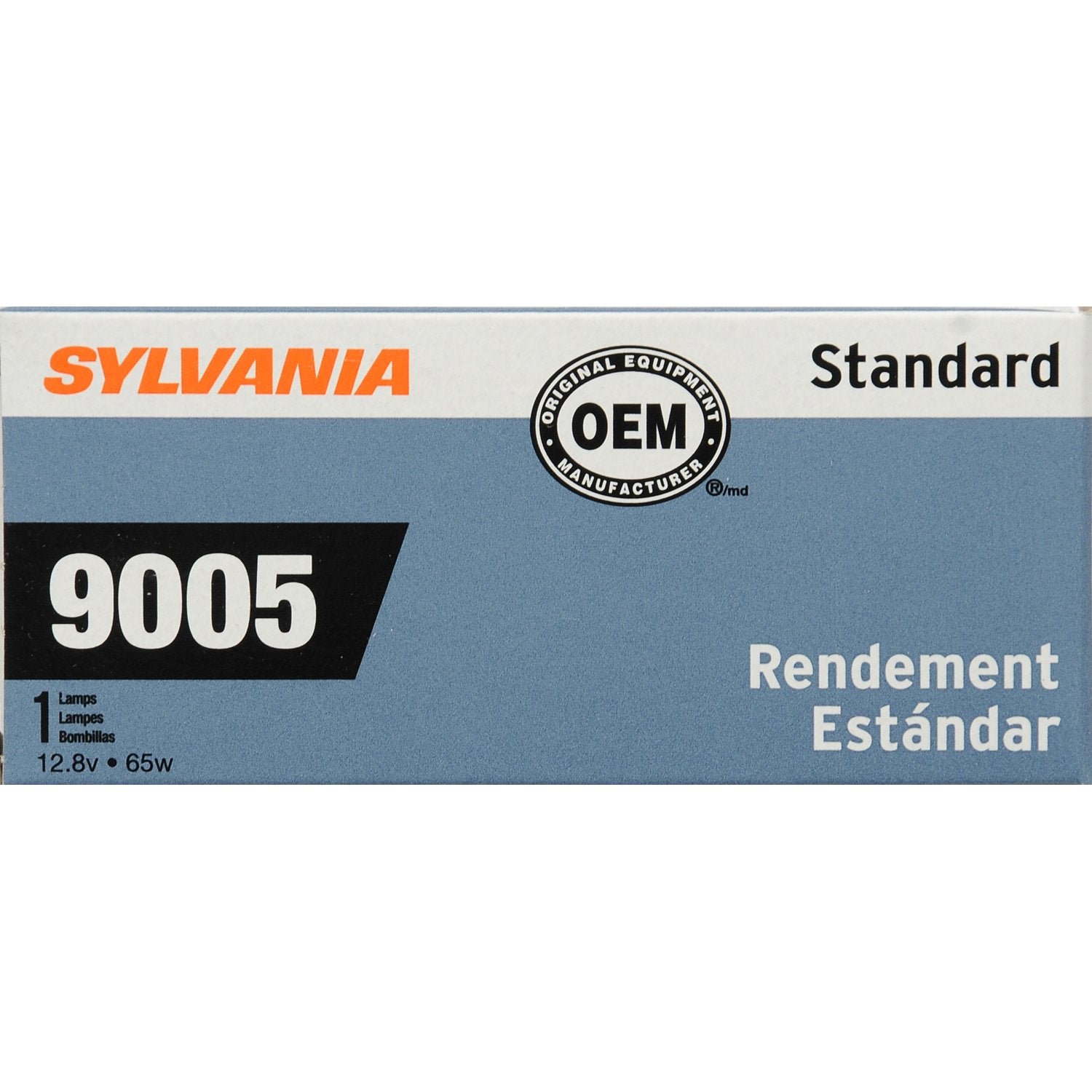 Sylvania 9005 Basic Halogen Headlight Bulb, (Pack Of 10)