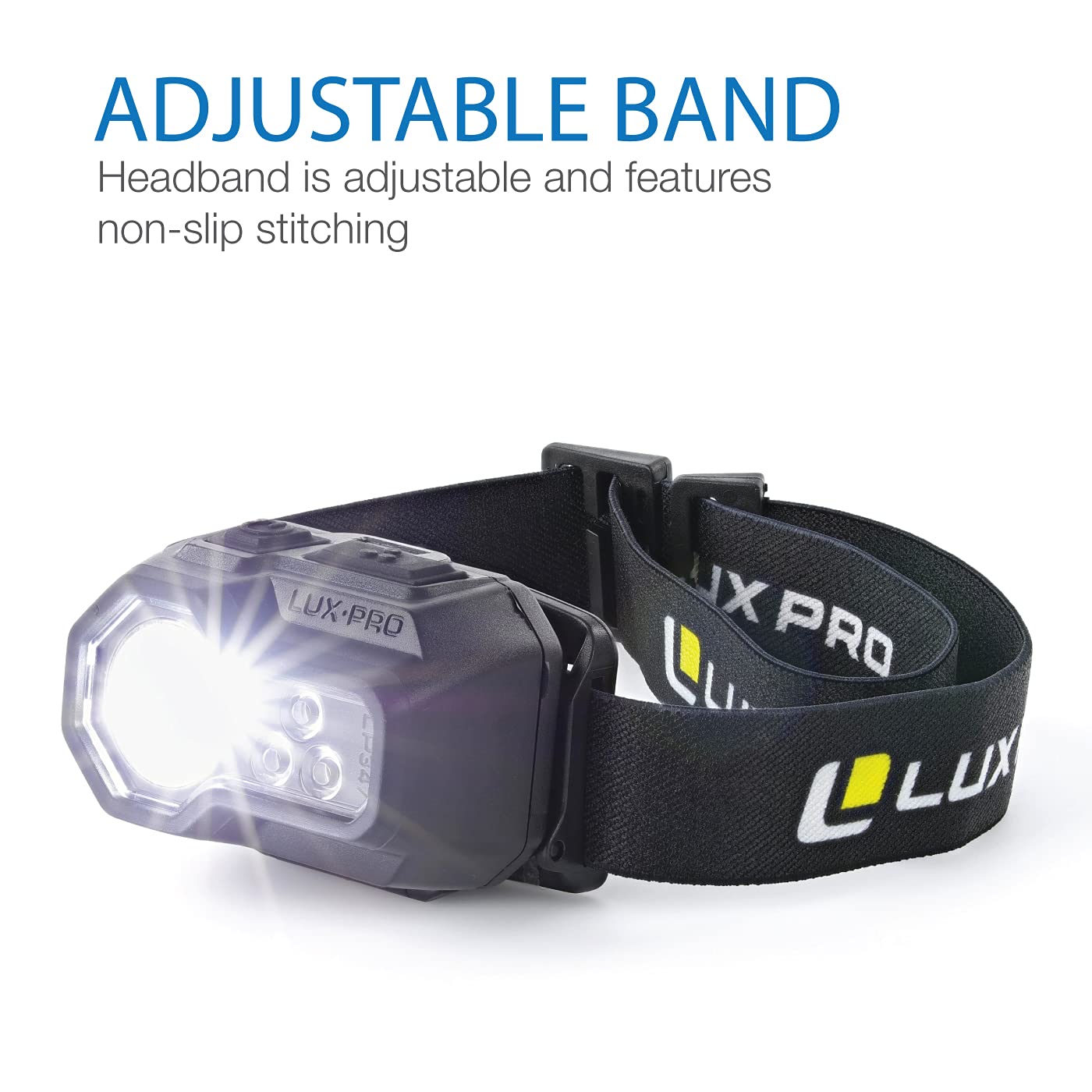 Lux Pro Bright 400 Lumen Camping Led Headlamp - Lp347