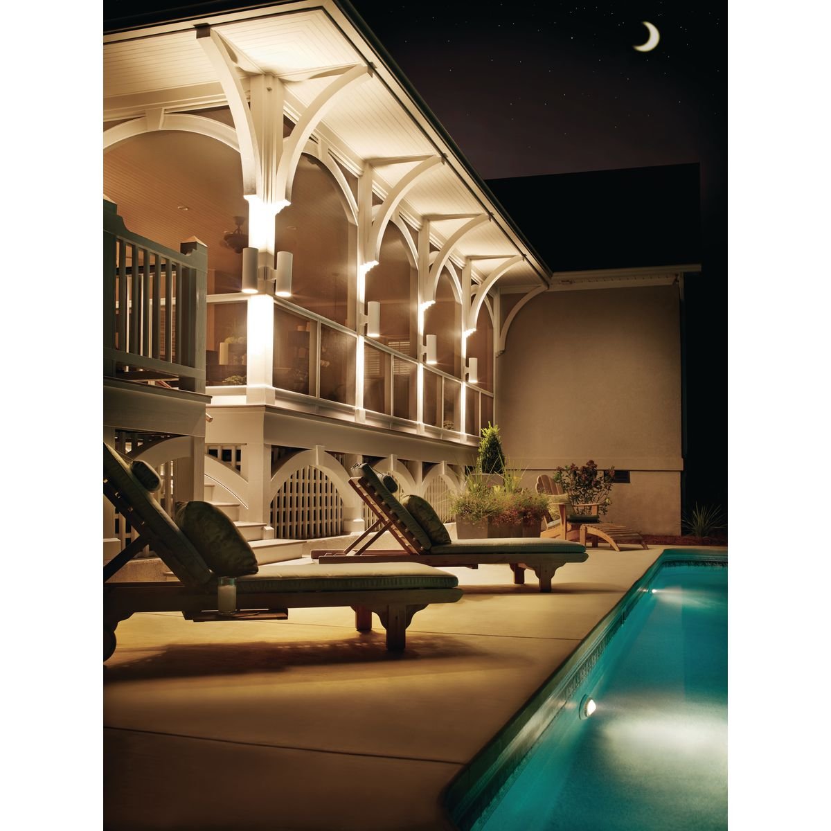 Progress Lighting Cylinder Lens Cover, 5in Clear Glass, Aluminum, White, Model P860045-030