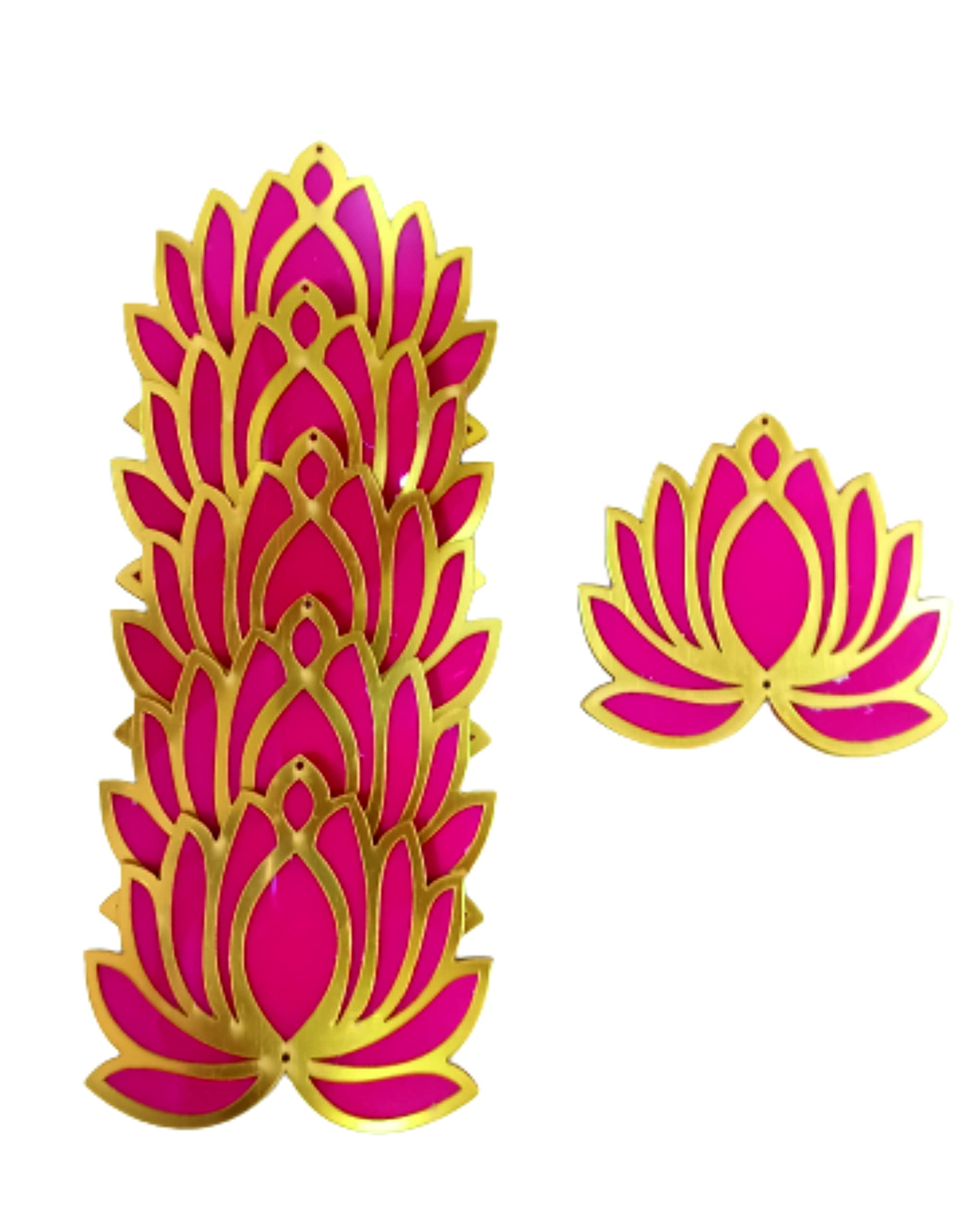 VRB DecTm 1 Pcs Reusable Wooden Base and Rangoli Template mat Rangoli Mats for Home Decoration,Home Decorative Diya, Diwali Gift