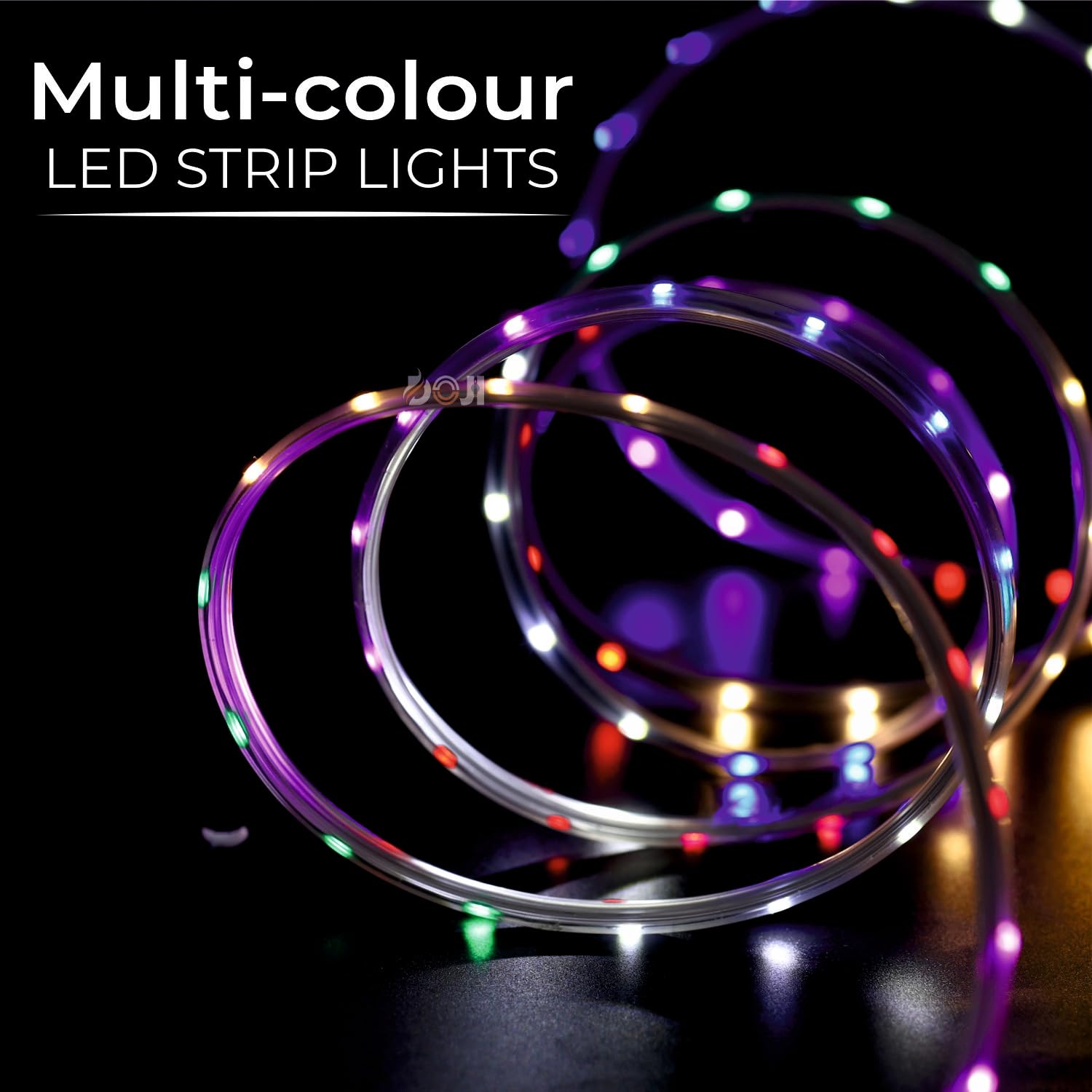 DOJI LED Strip Light,Rope Light for Ceiling, Indoor,Outdoor,Decorative,Diwali,Christmas,Festival,Cove,False Balcony,Entrance.(30