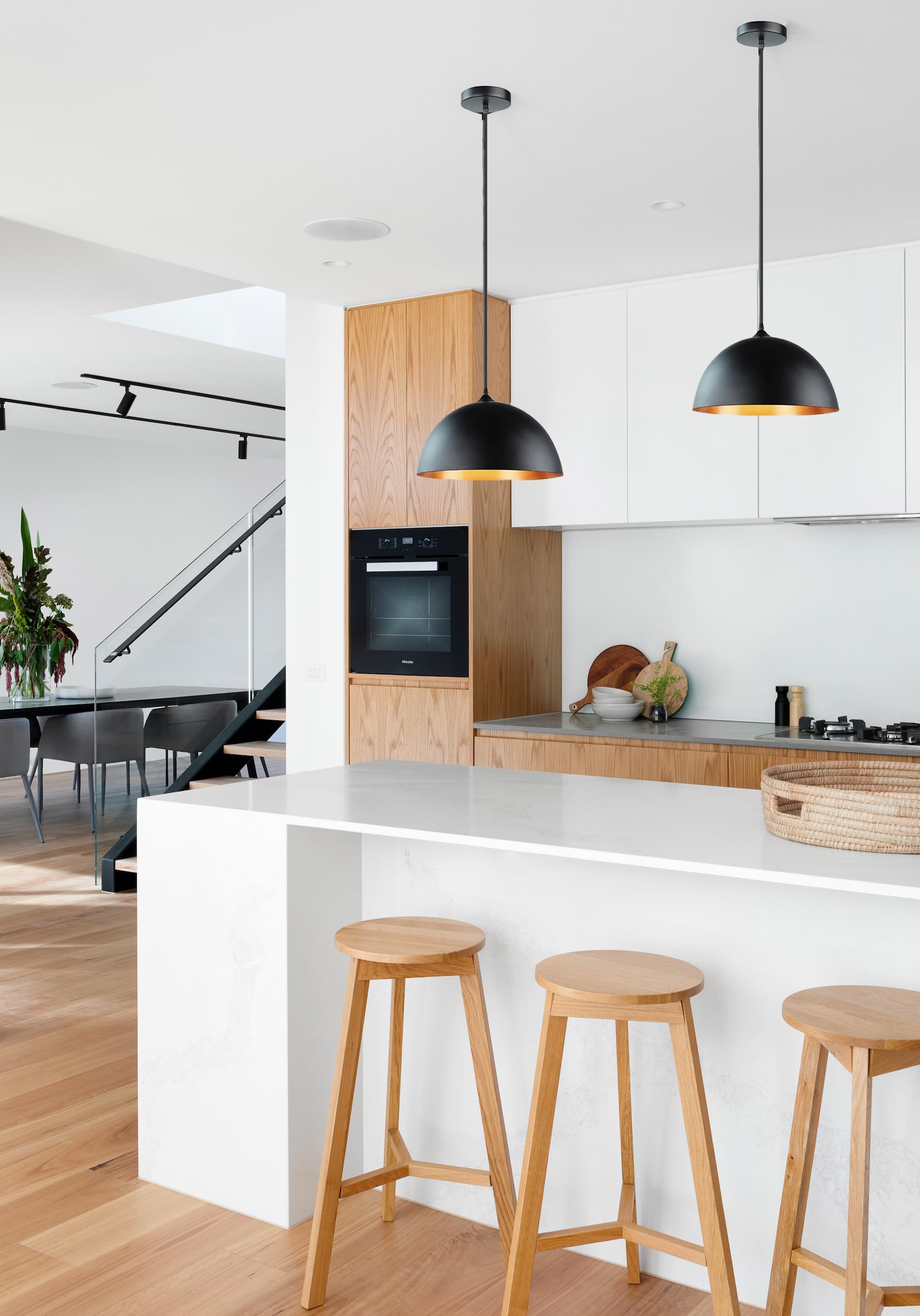 Takor 2 Pack Metal Pendant Light Fixtures, Rustic Ceiling Lights, Industrial Adjustable Hanging Lamp With E26 Base, Farmhouse Pe