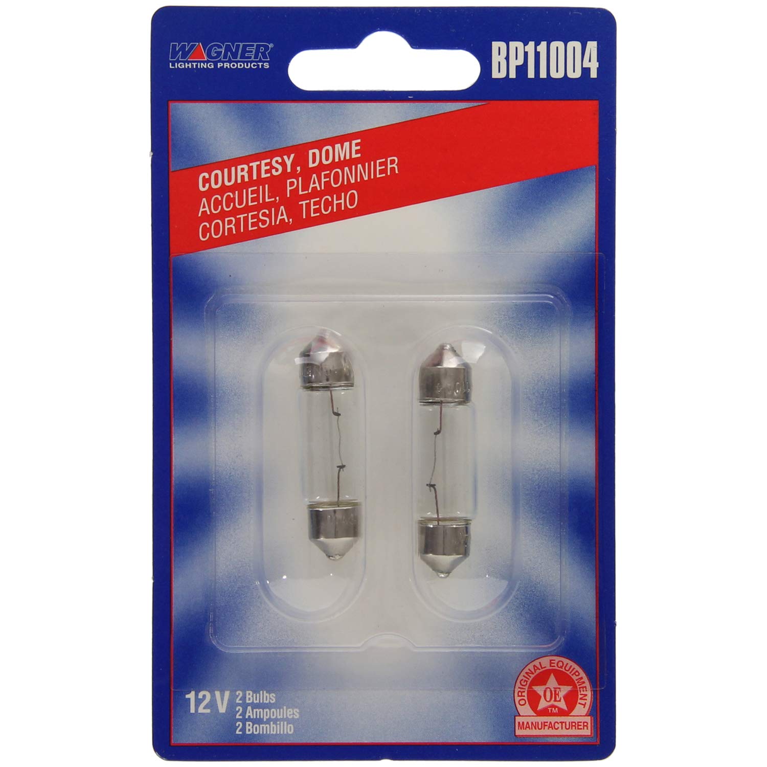 Wagner Lighting Bp11004 Standard Multi-Purpose Light Bulb Card Of 2