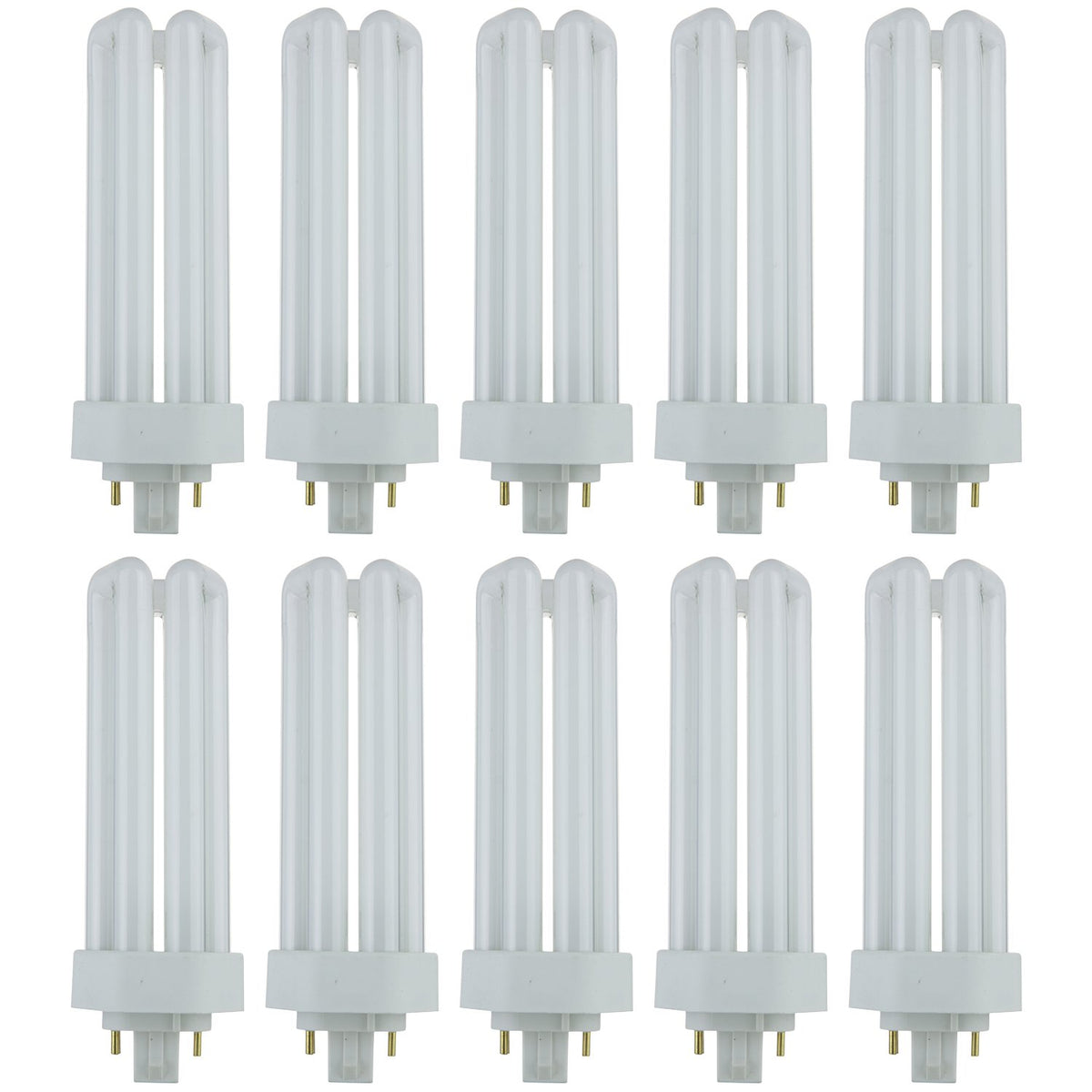 Sunlite Plug Sunlite CFL Plug-in PLT 4-Pin Triple Tube Light, 32 Watts, 4-Pin GX24q ...