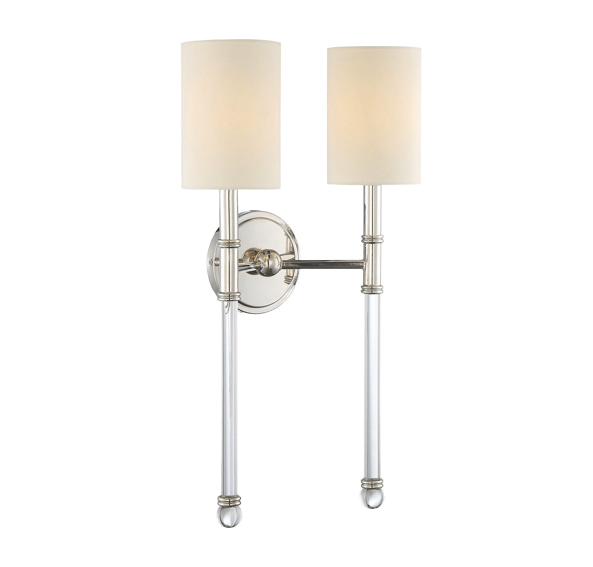 Savoy House 9-103-2-109 Fremont 2-Light Sconce in Polished Nickel