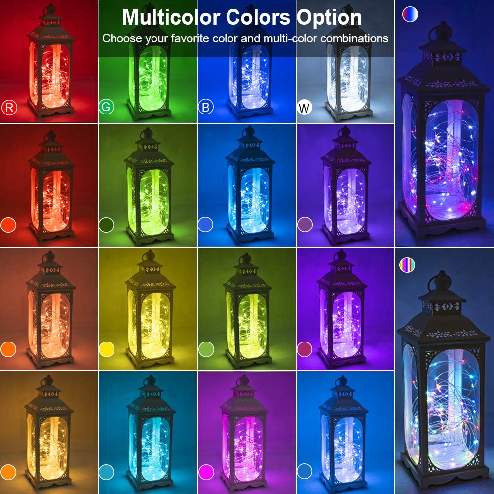 Starryever 33Ft 100Led Usb Fairy Lights With Remote - 16 Rgb Color Changing String Lights