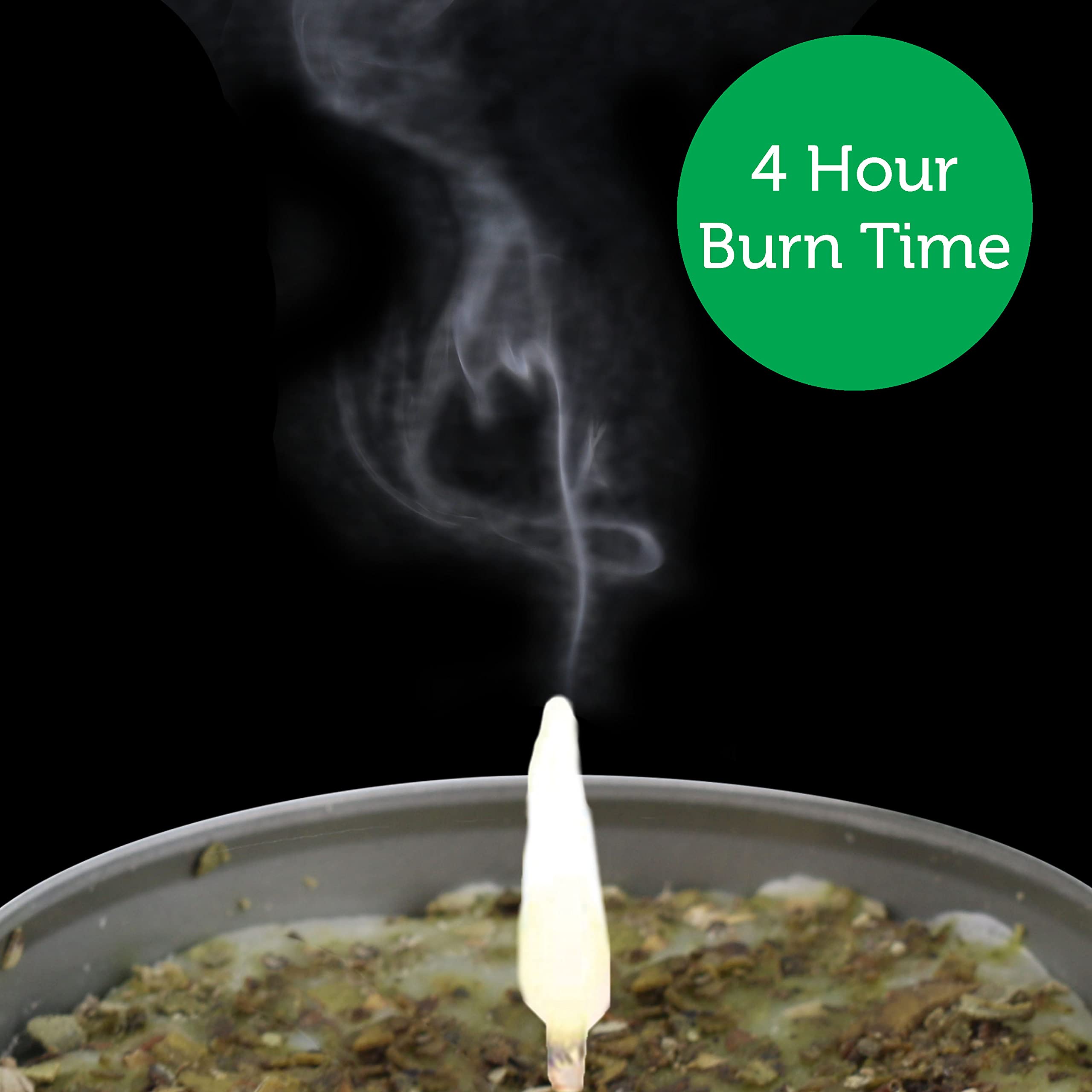 Soul Sticks 12 Pack Little Smudgies Tealight Candles Smudge Candle For Cleansing House, Meditation, Chakra Healing | Made With Crystals And Herbs (White Sage & Peppermint)