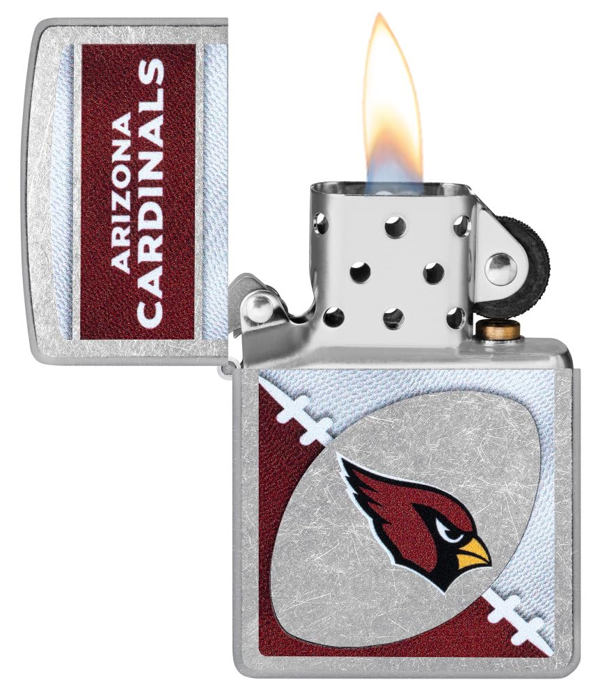 Zippo Nfl Arizona Cardinals Street Chrome Pocket Lighter